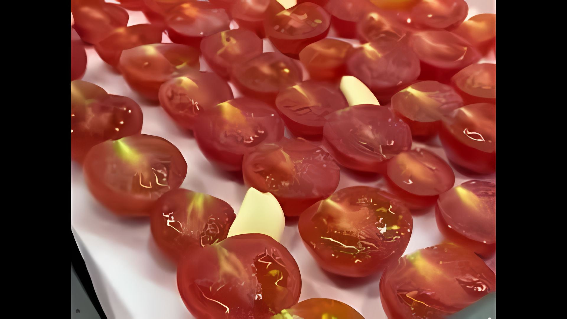 В этом видео-ролике будет показан процесс приготовления вяленых томатов черри по-испански