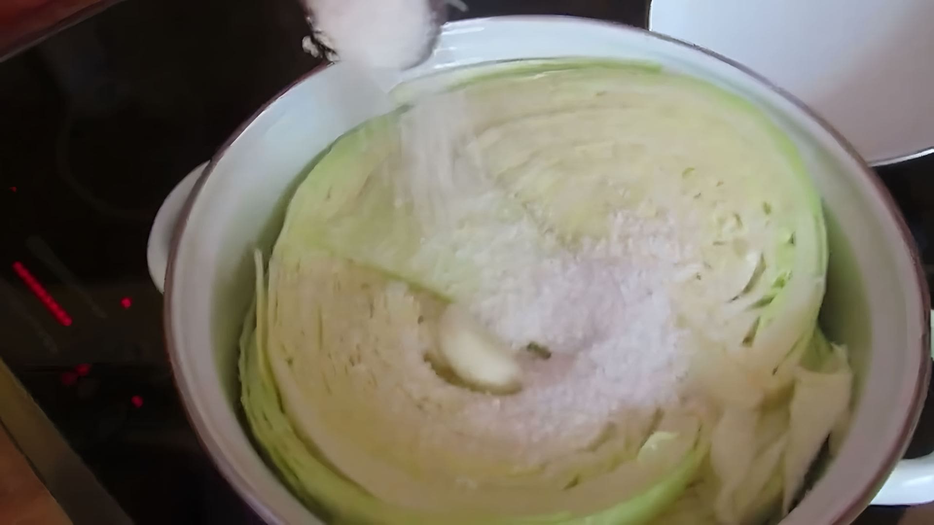 Капуста кусочками быстрого приготовления