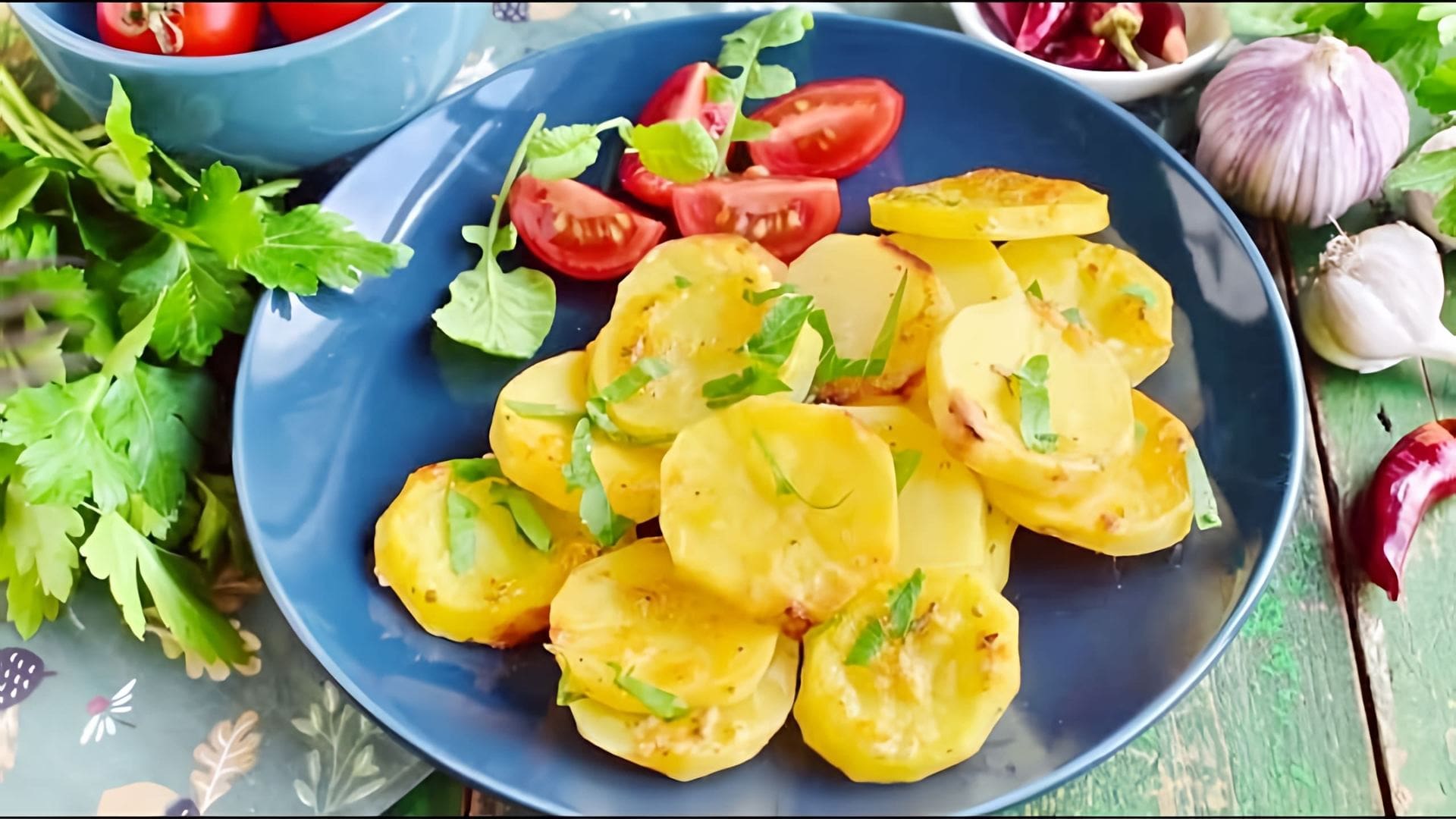 В этом видео-ролике будет показан простой и недорогой рецепт приготовления картошки в духовке с майонезом