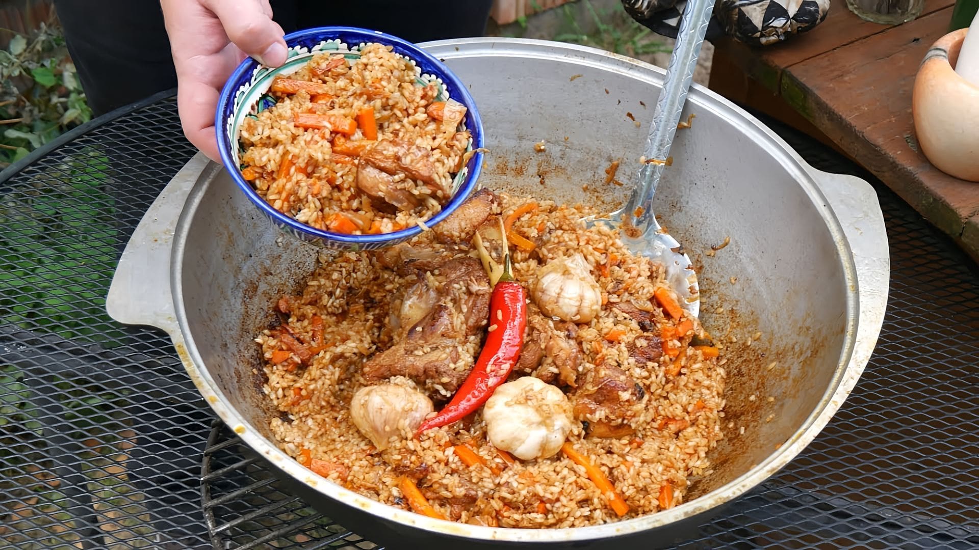 Настоящий узбекский плов из свинины