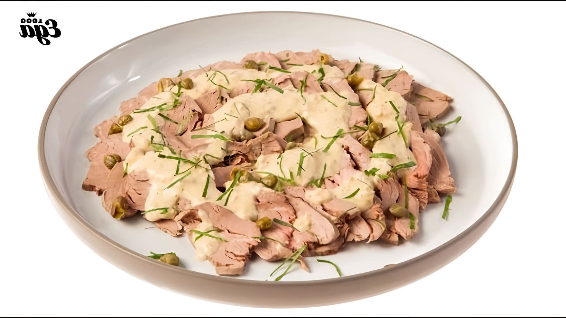Вителло тоннато - это блюдо из телятины, которое подается с соусом из тунца