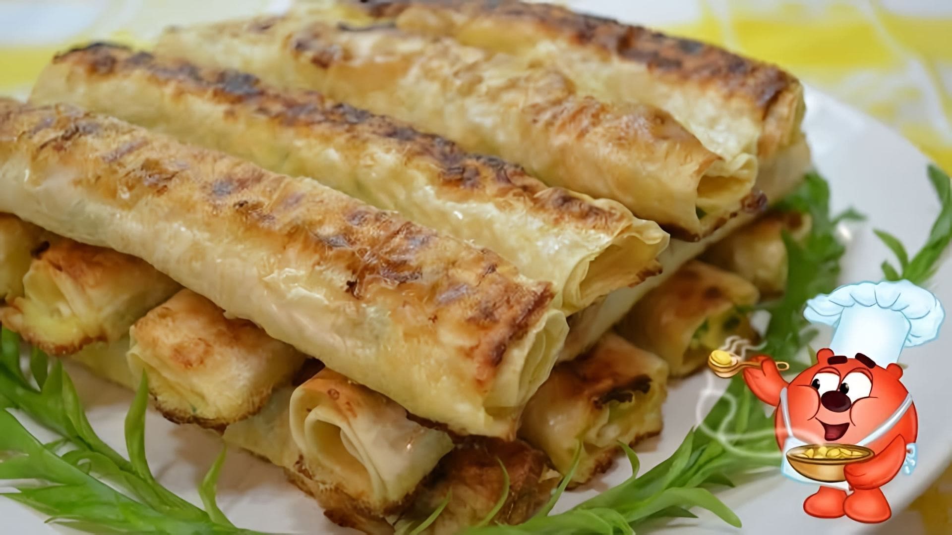 В этом видео демонстрируется простой и вкусный рецепт приготовления лаваша с начинкой на сковороде