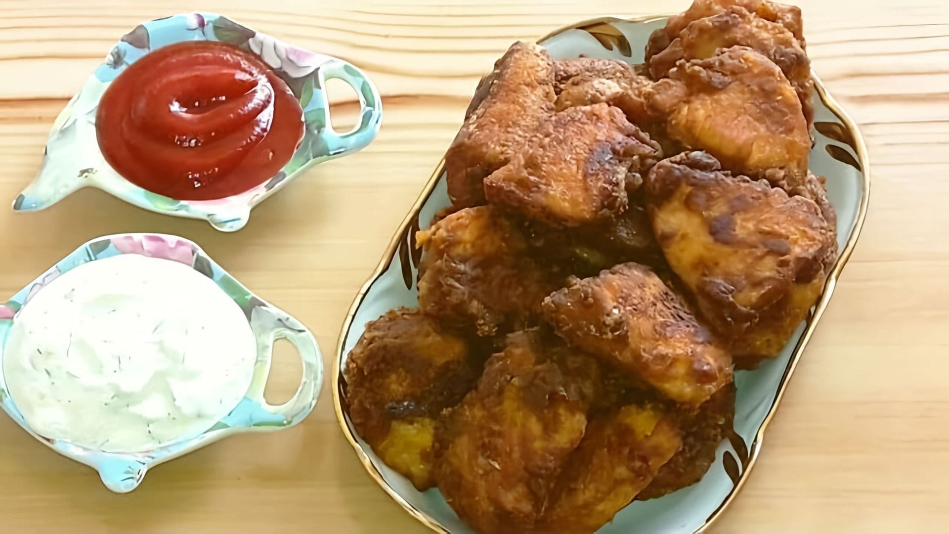 В этом видео-ролике вы увидите, как приготовить вкусные и сочные куриные наггетсы по простому рецепту