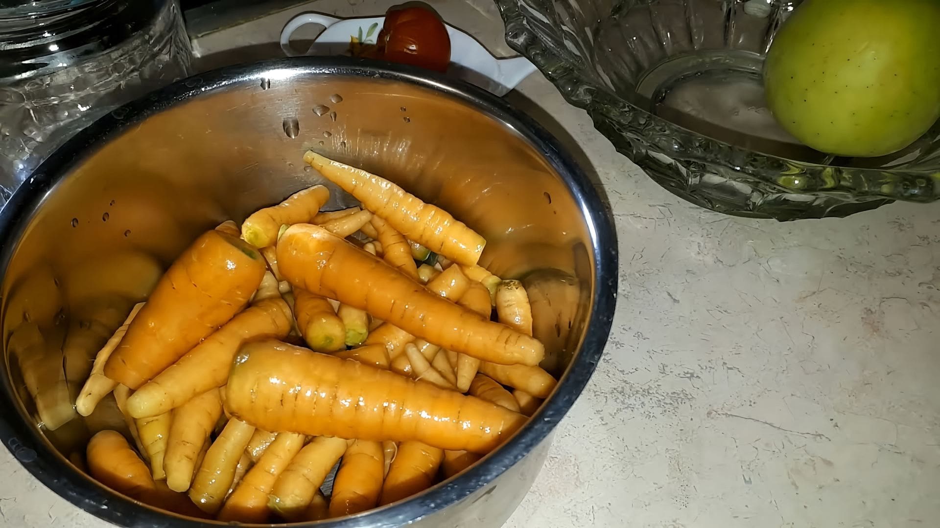 Морковь маринованная на зиму в банках
