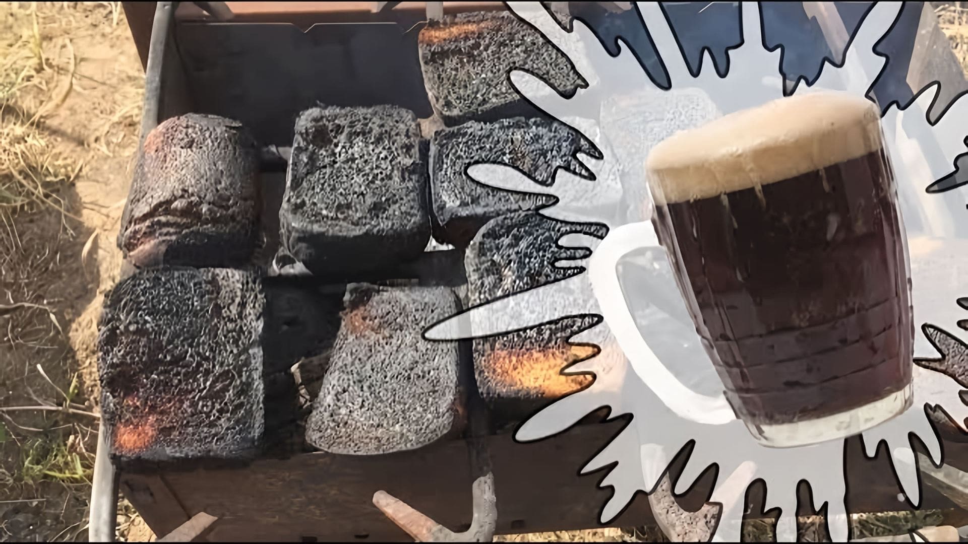 В этом видео демонстрируется процесс приготовления кваса из березового сока