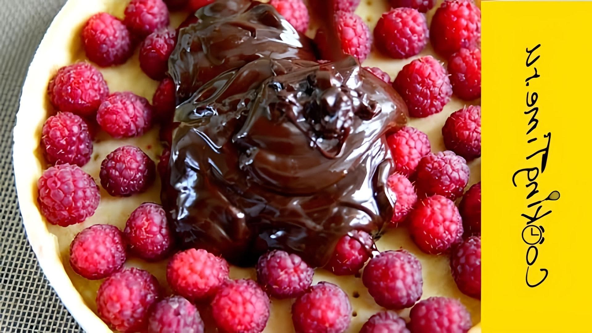 Подробный рецепт в блоге - cookingtime/tarte-chocolat-framboises. html ‎ Ингредиенты: 250-300 г Малины (или... 