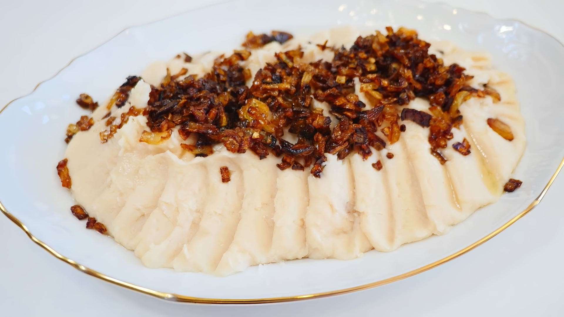 Пюре из фасоли