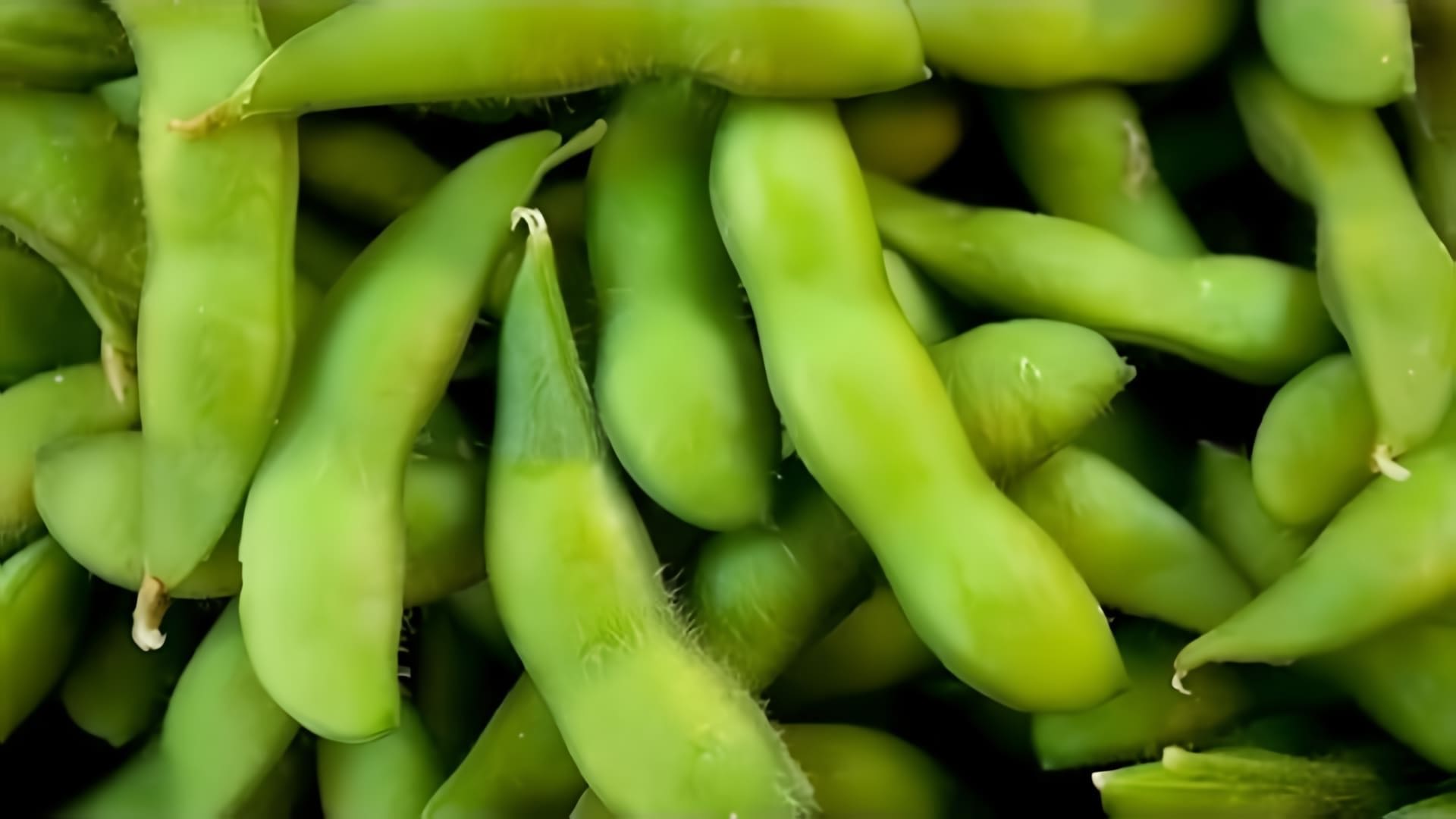 В этом видео демонстрируется рецепт приготовления закуски из зеленых бобов