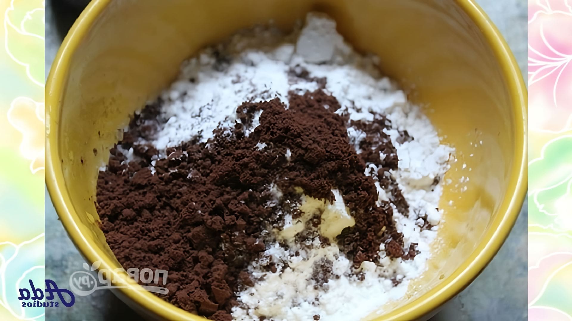 Процесс приготовления шоколадной глазури