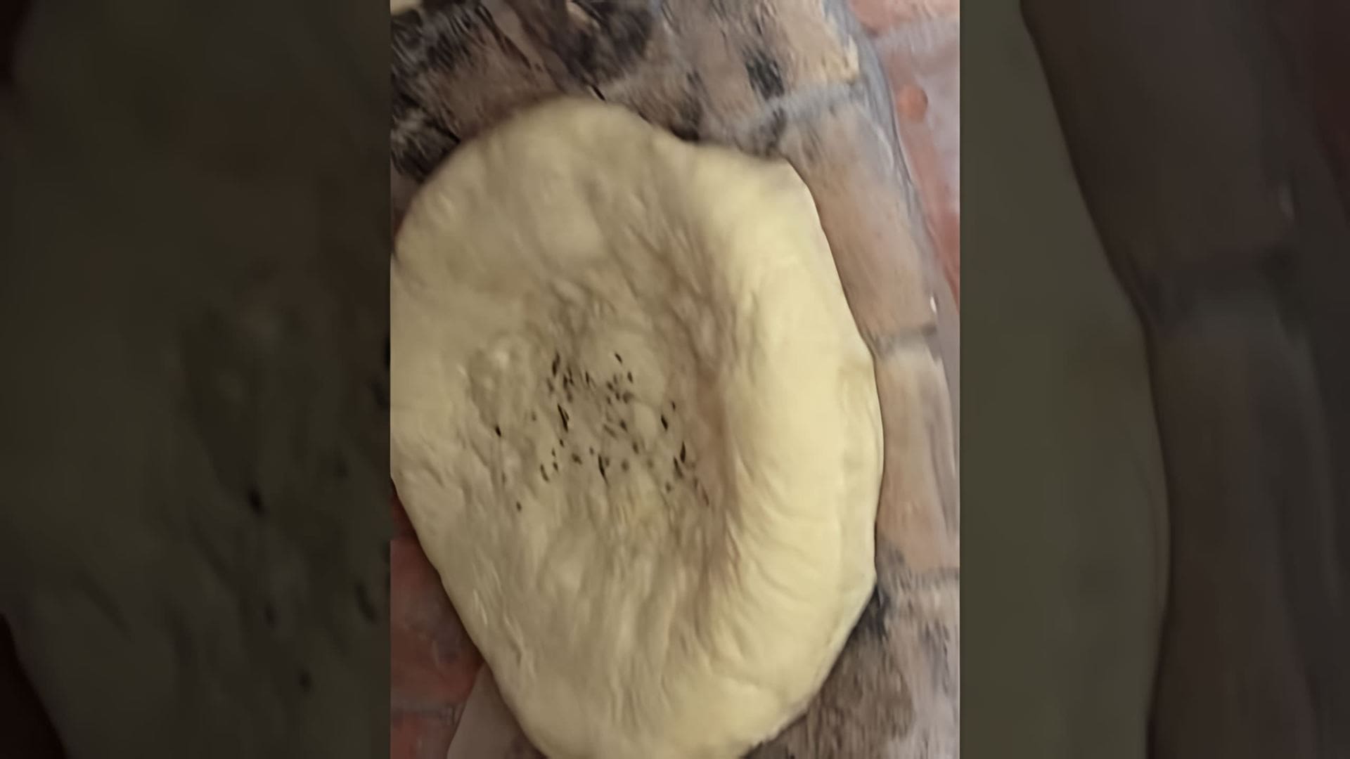 В данном видео демонстрируется процесс выпекания лепешек в тандыре