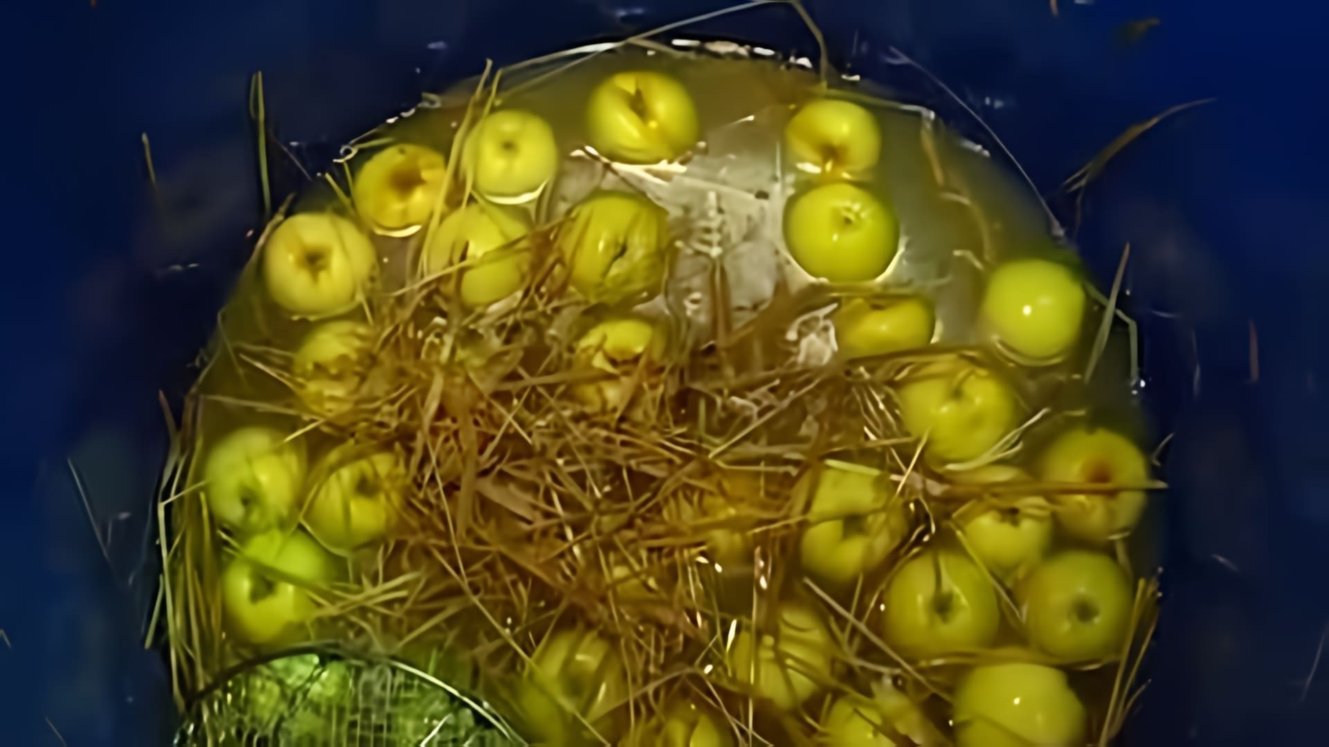 В этом видео рассказывается о процессе мочения яблок, который является старинным способом сохранения урожая