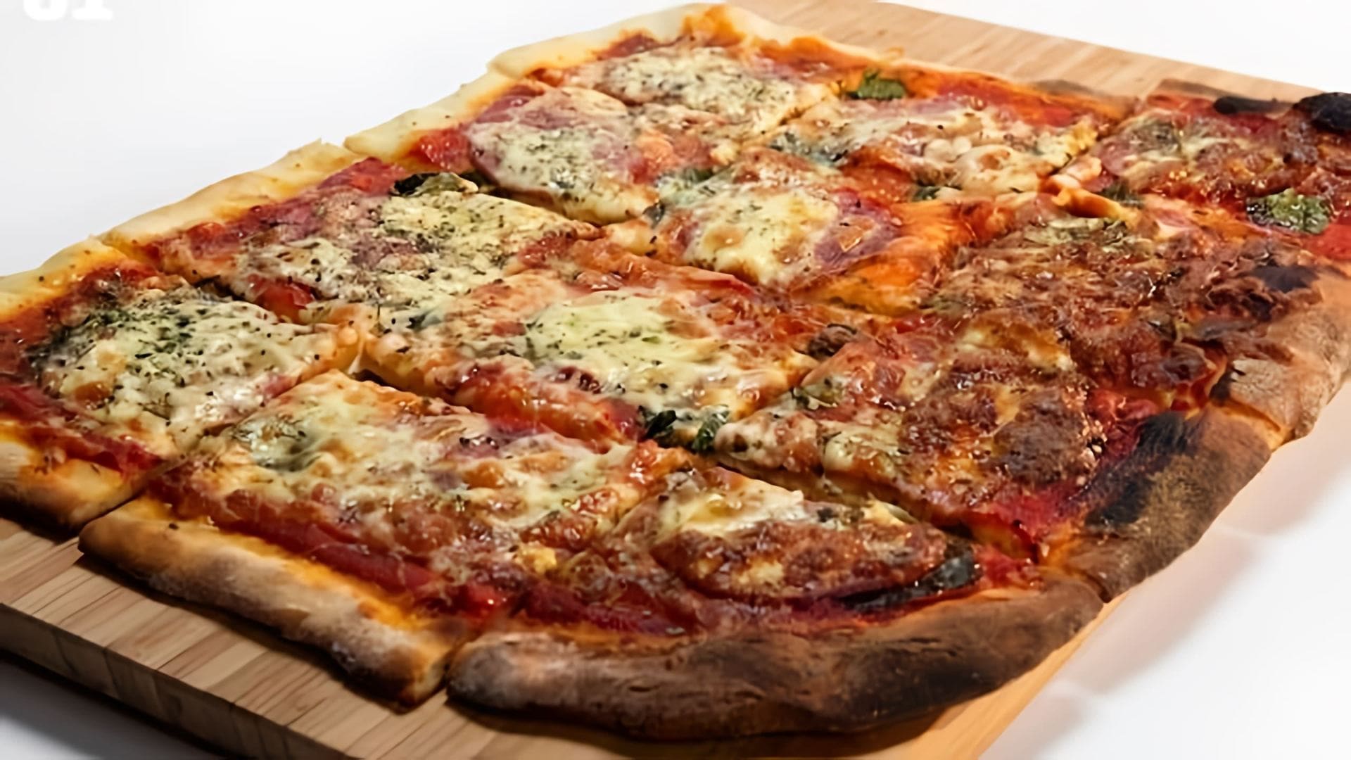 В этом видео рассказывается о принципах приготовления пиццы