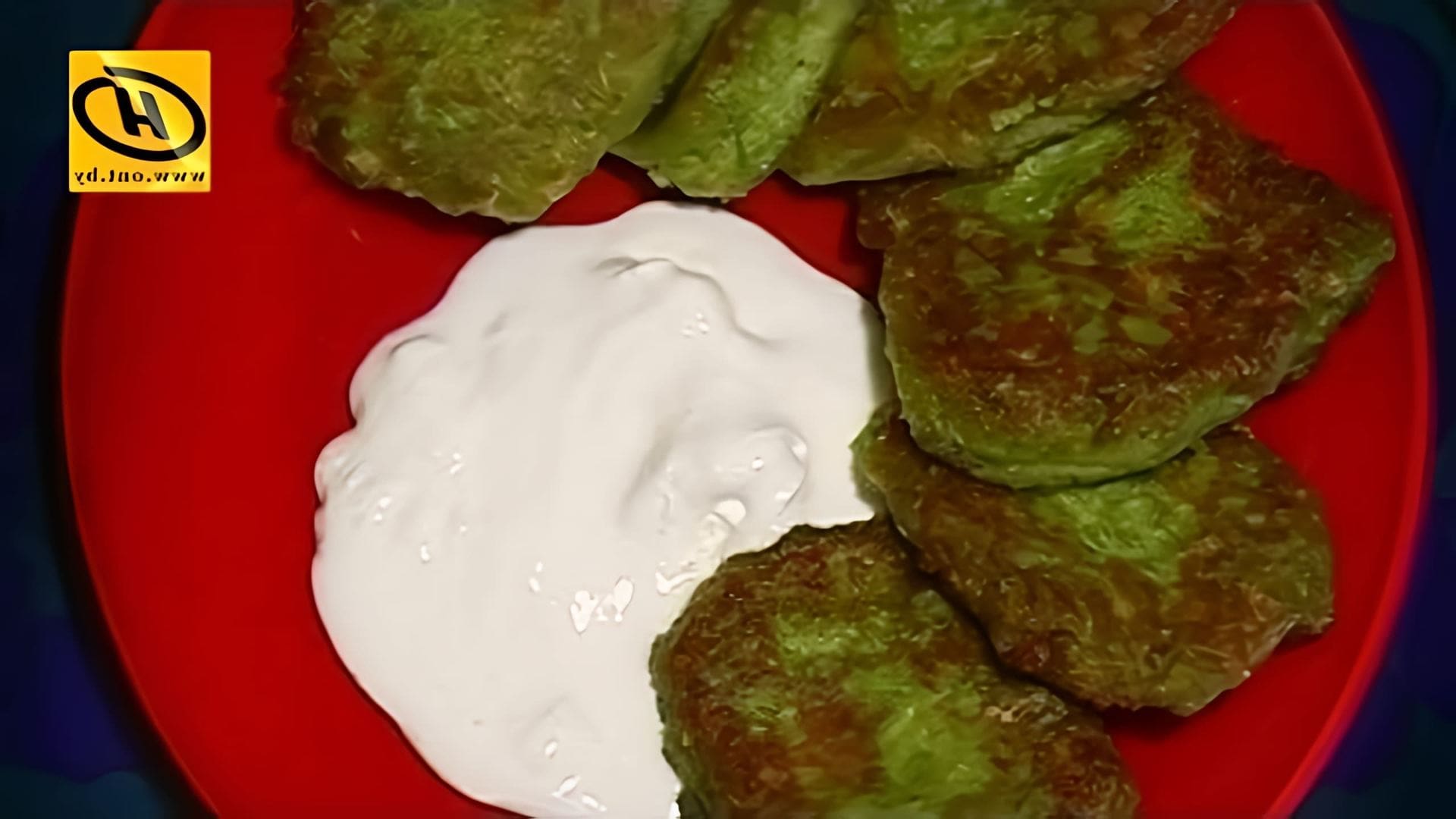В этом видео представлен рецепт оладий из брокколи