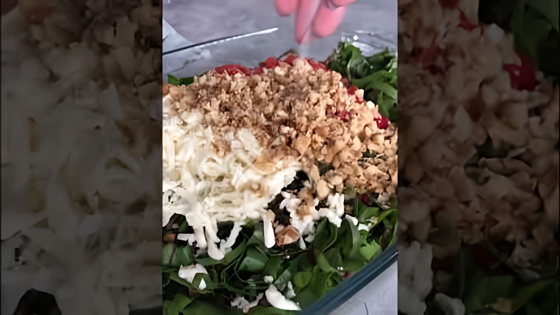 Видео рецепт салата из листьев свеклы
