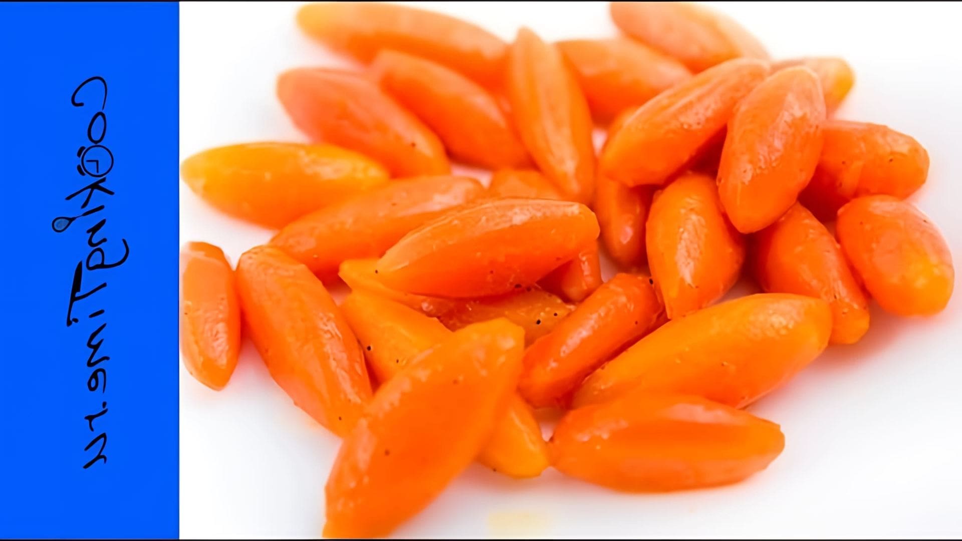 В этом видео демонстрируется простой рецепт приготовления глазированной моркови