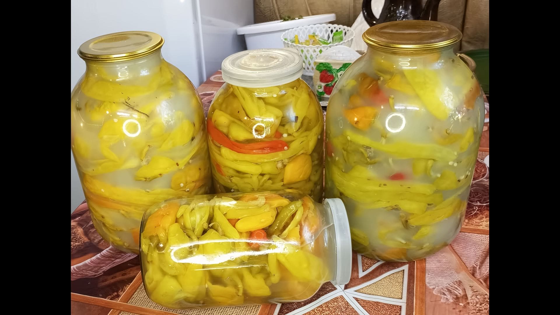 Маринованный острый перец на зиму