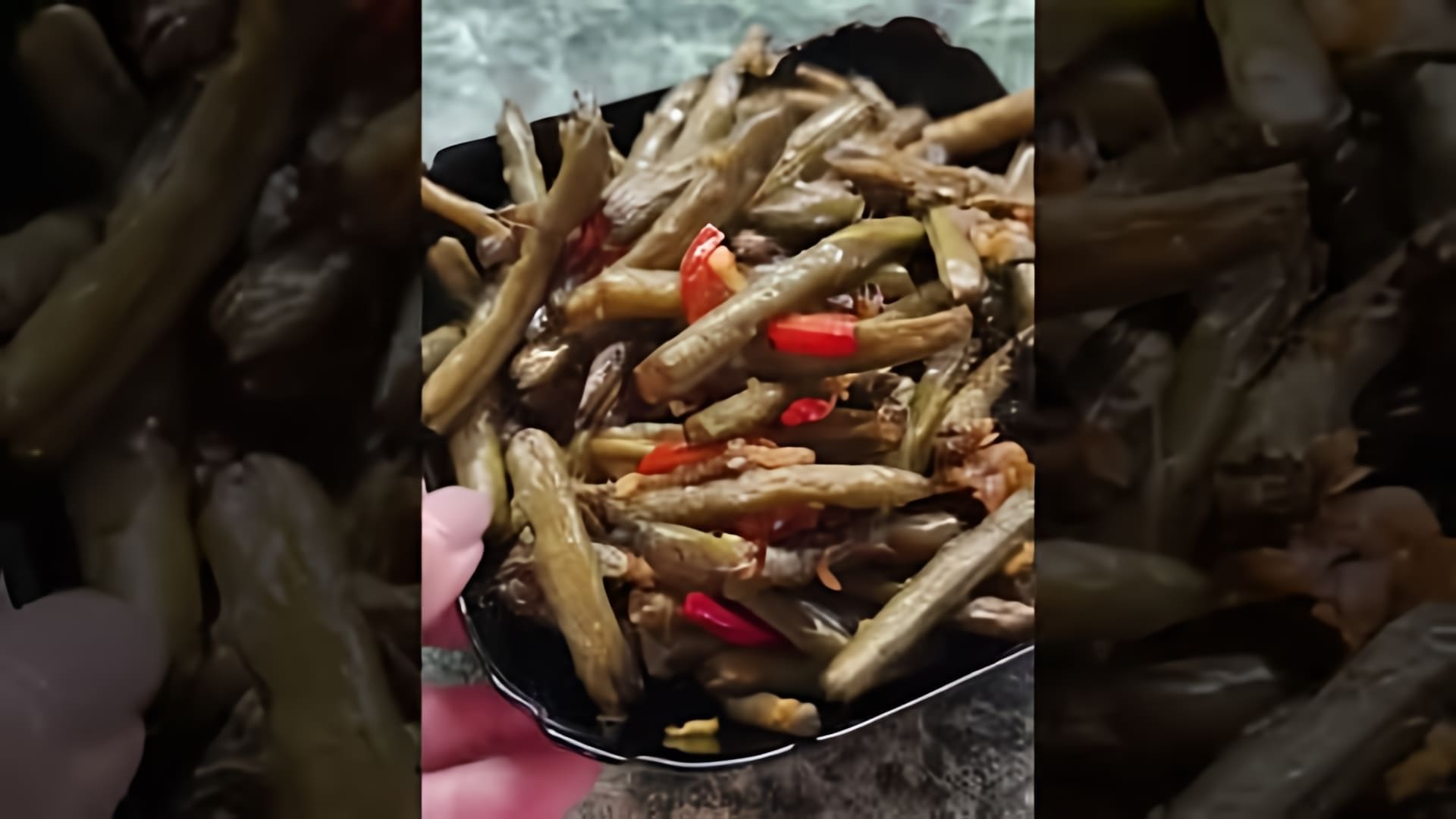 В этом видео-ролике вы увидите, как приготовить вкуснейшую спаржевую фасоль