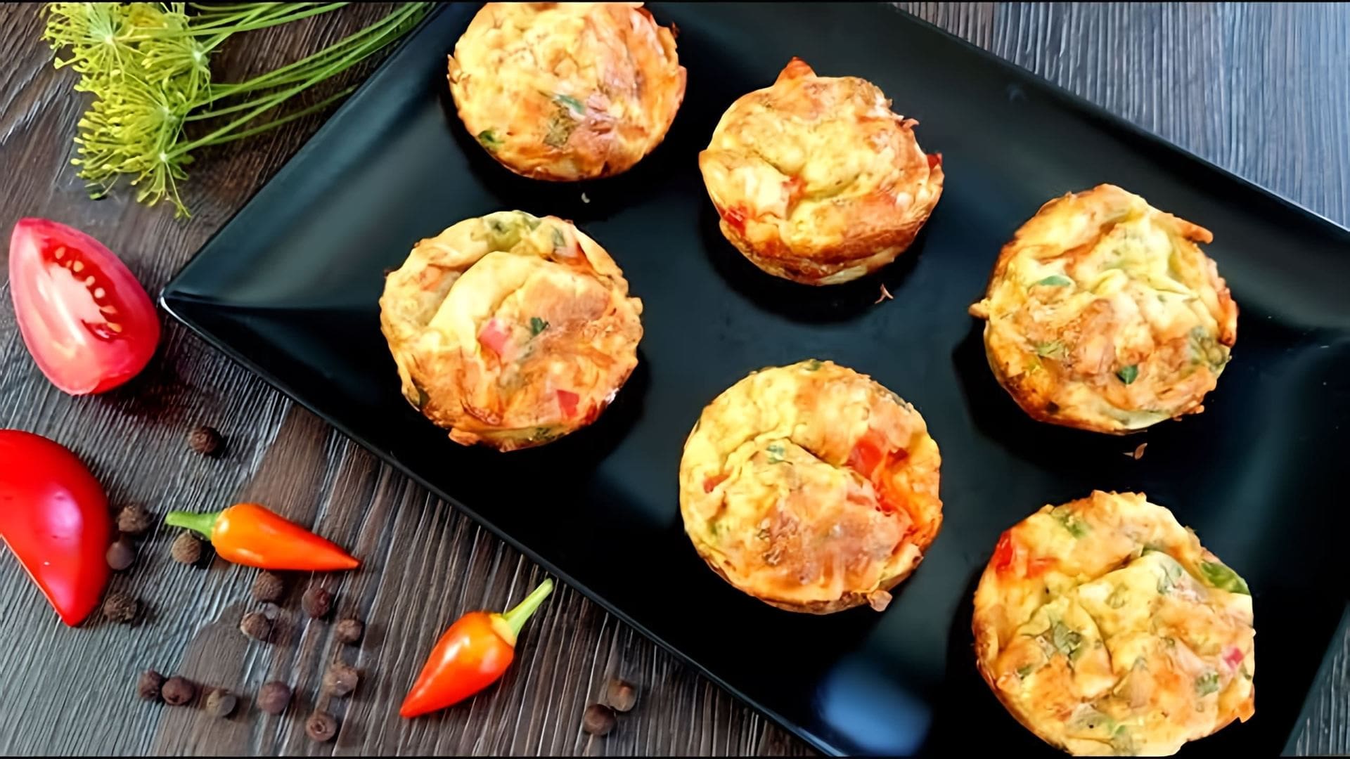 В этом видео демонстрируется рецепт приготовления сырных кексов из кабачков или маффинов с кабачком и сыром