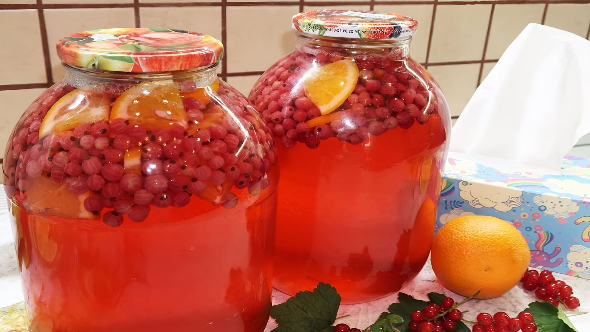 Как сделать клубничный компот