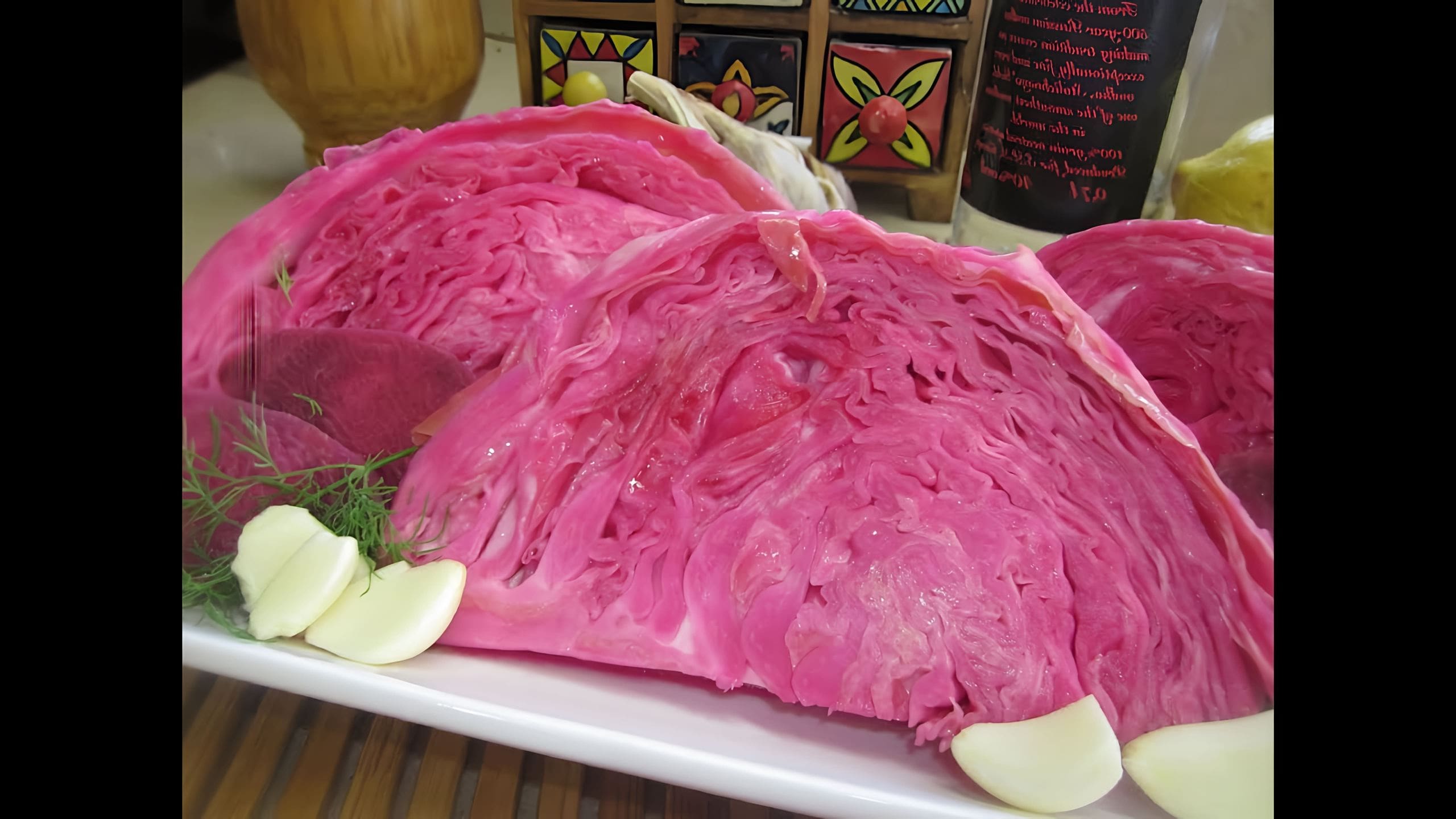 Капуста маринованная кусками