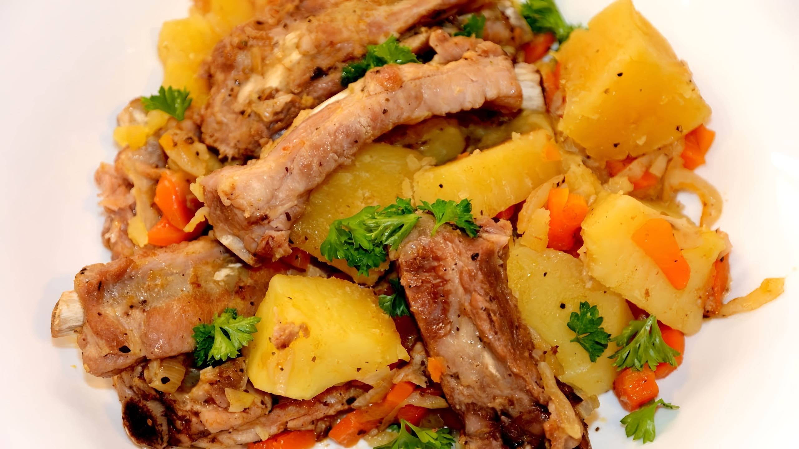 Тушеные овощи с свиными ребрами. Рагу. Свинина с овощами. Тушеные овощи с свиными ребрами. Тушеные овощи с свиными ребрами.