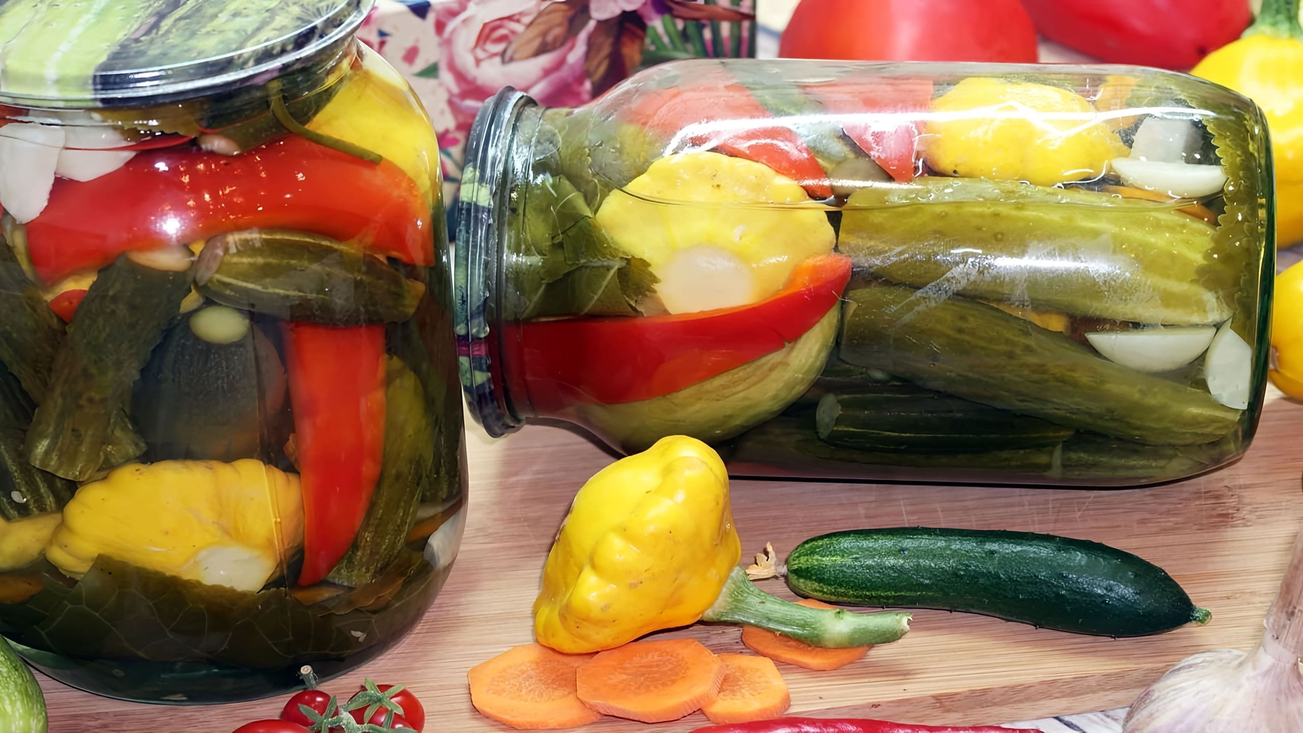 Как мариновать патиссоны
