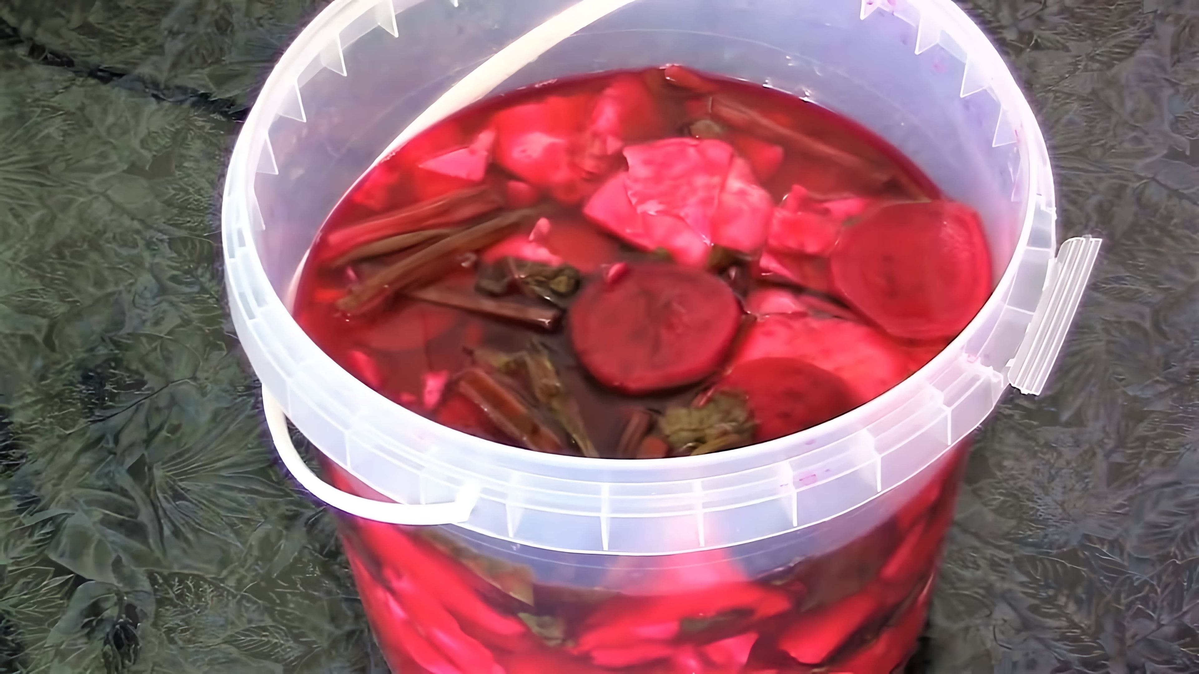 Капуста маринованная со свеклой на зиму в банках