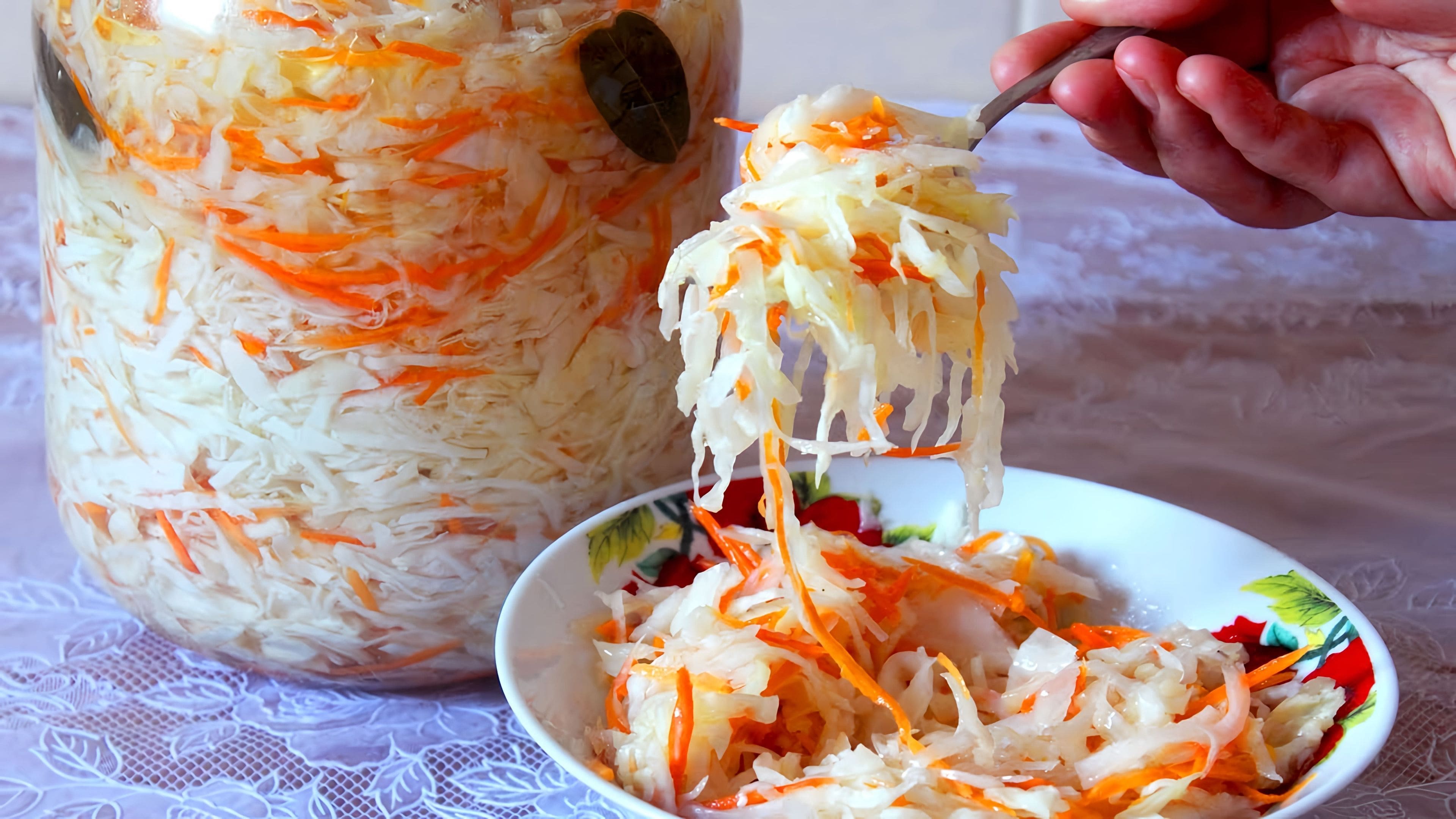 Рецепт маринованной капусты на зиму
