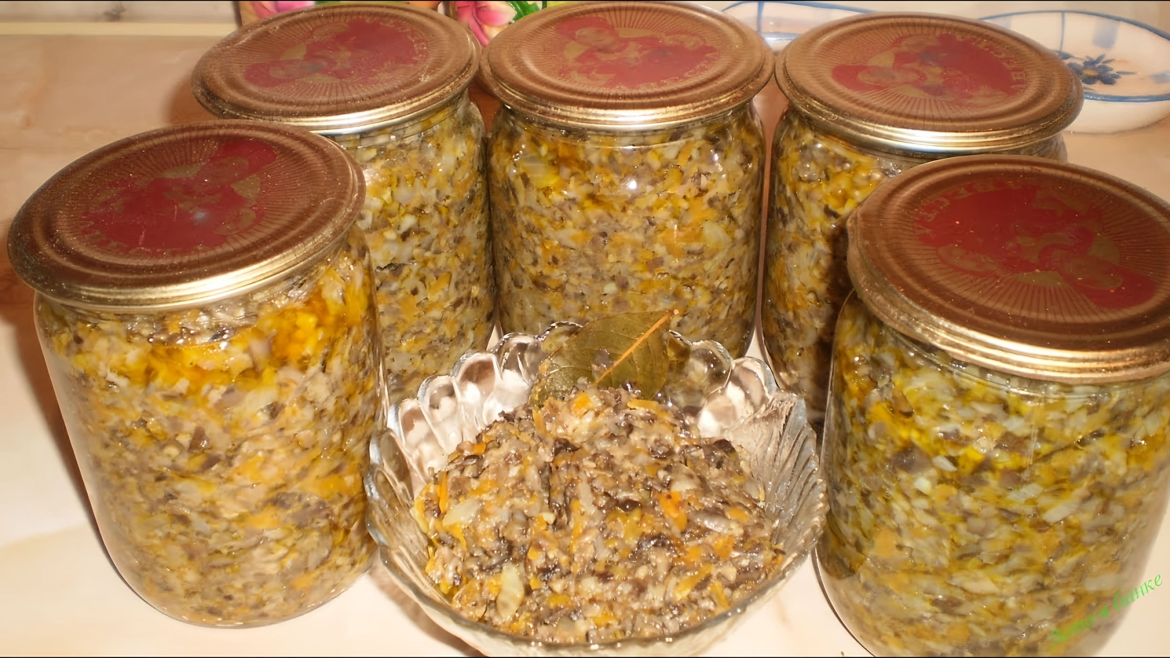 Грибная икра из шампиньонов самый вкусный рецепт