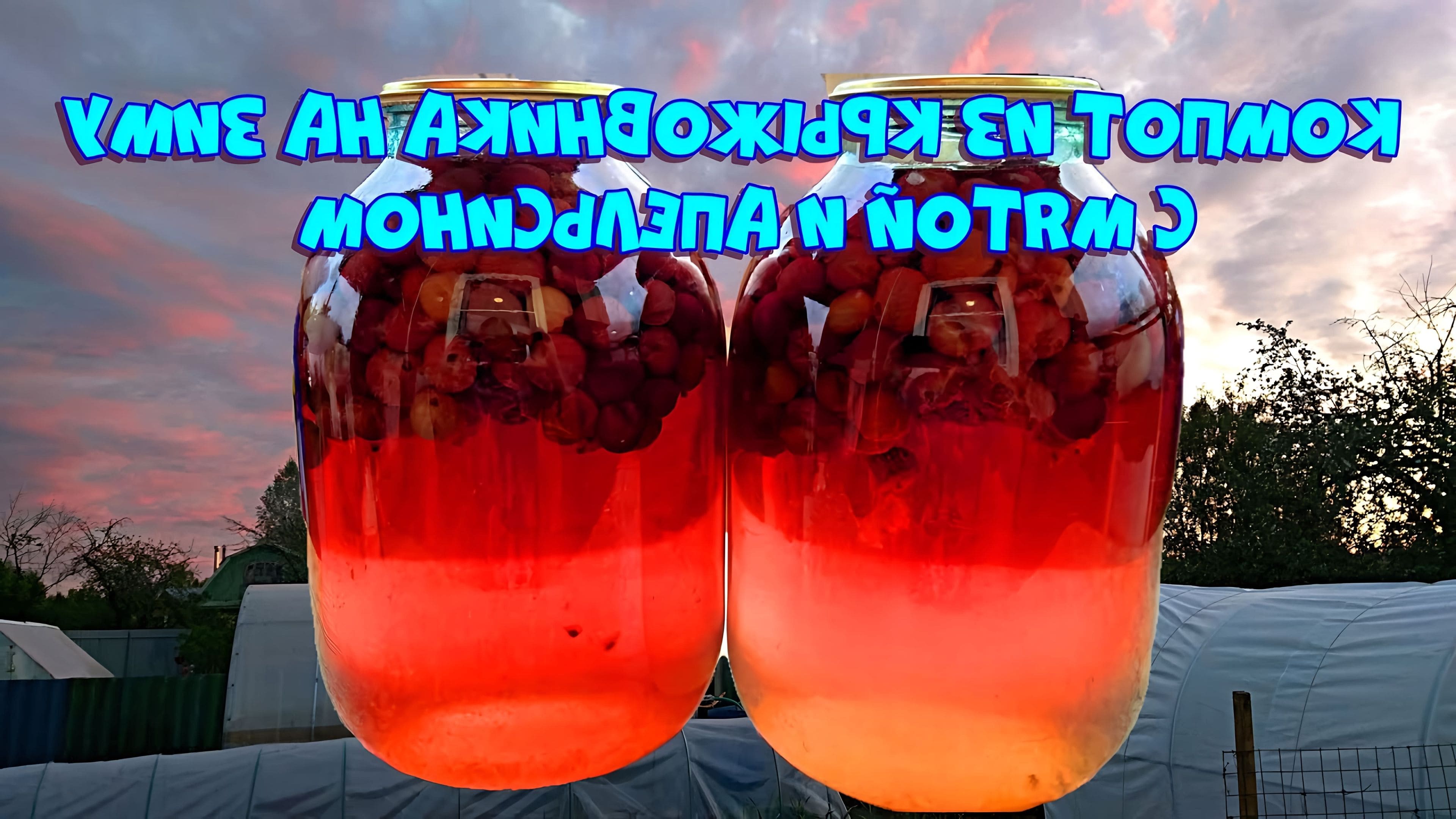 Компот из клубники замороженной и мяты