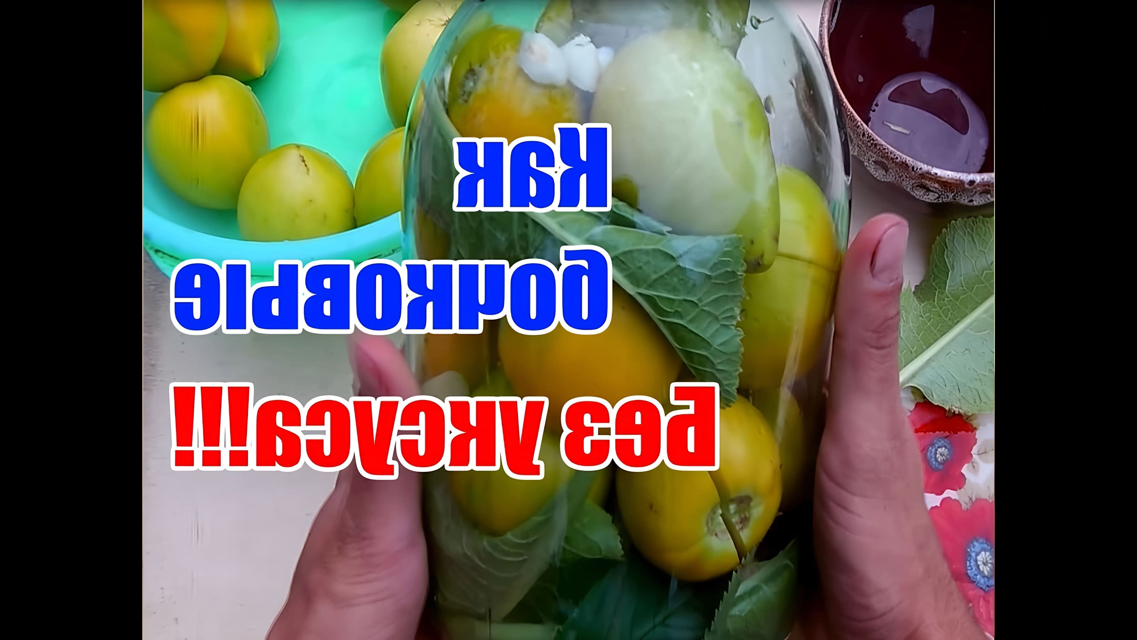Как засолить зеленые помидоры как бочковые в домашних условиях