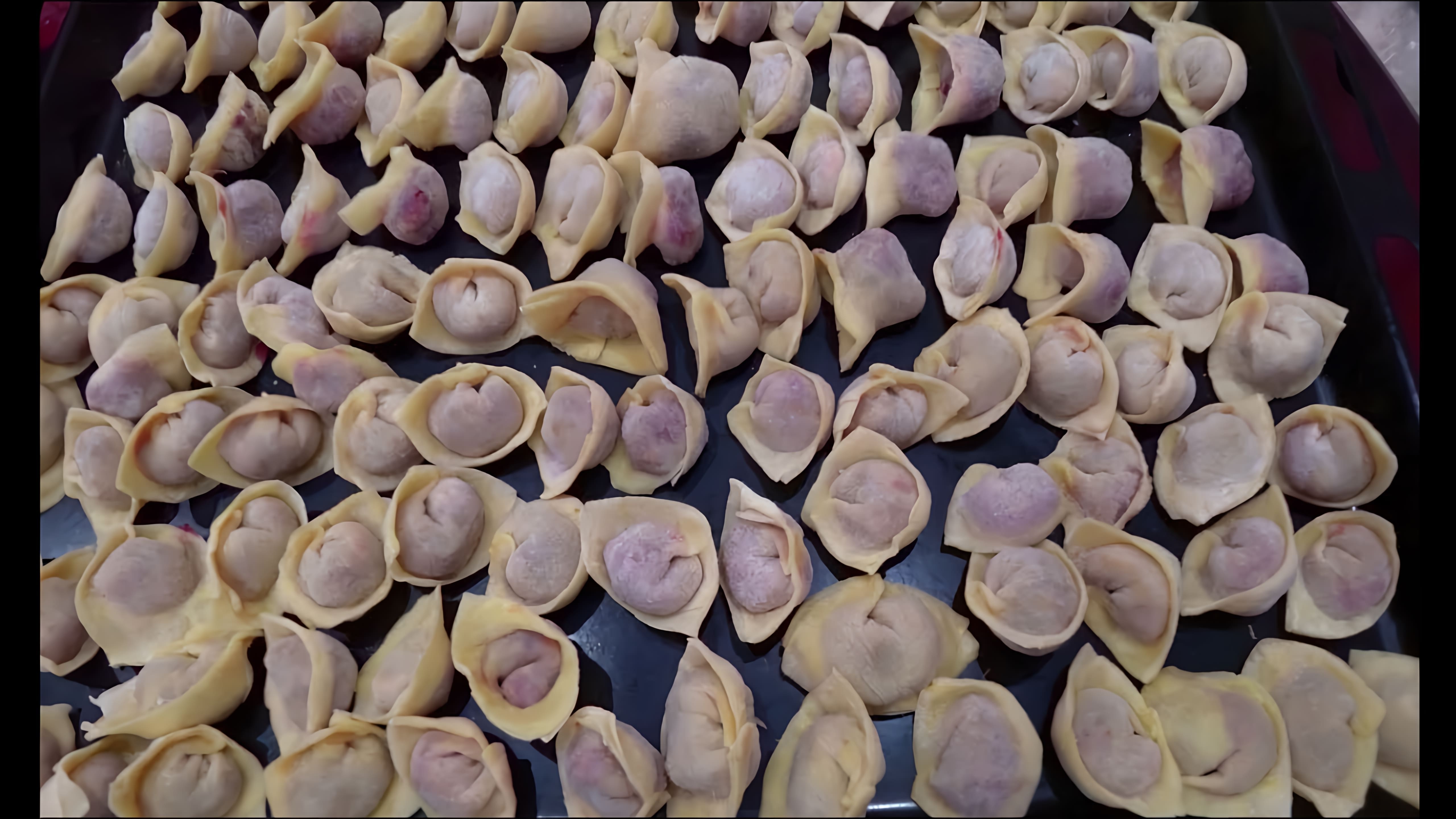 В этом видео-ролике будет показан пошаговый рецепт приготовления татарских домашних пельменей