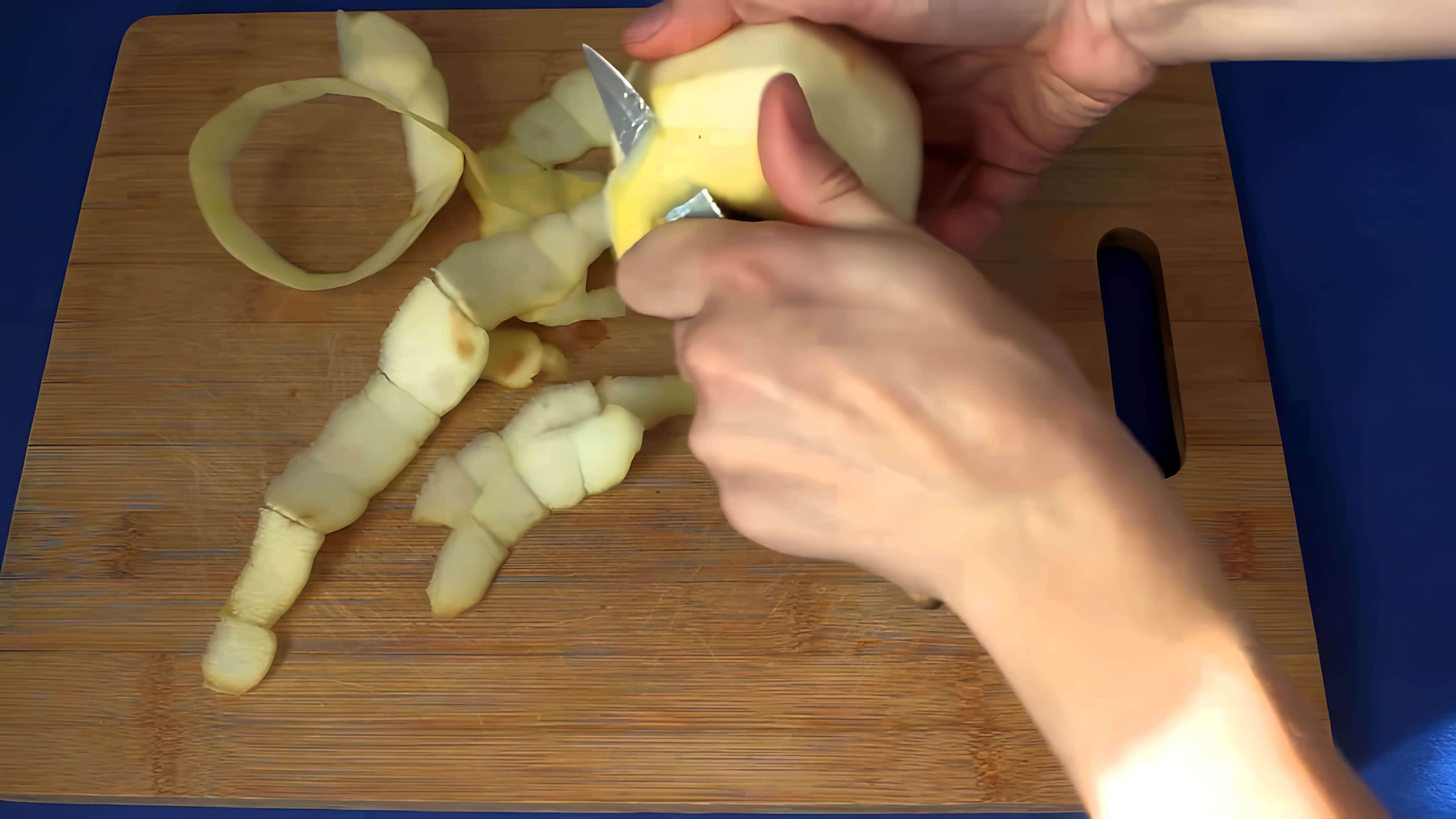 В этом видео демонстрируется рецепт приготовления яблочно-тыквенного пюре для детского питания с помощью блендера VITEK VT-3414 W