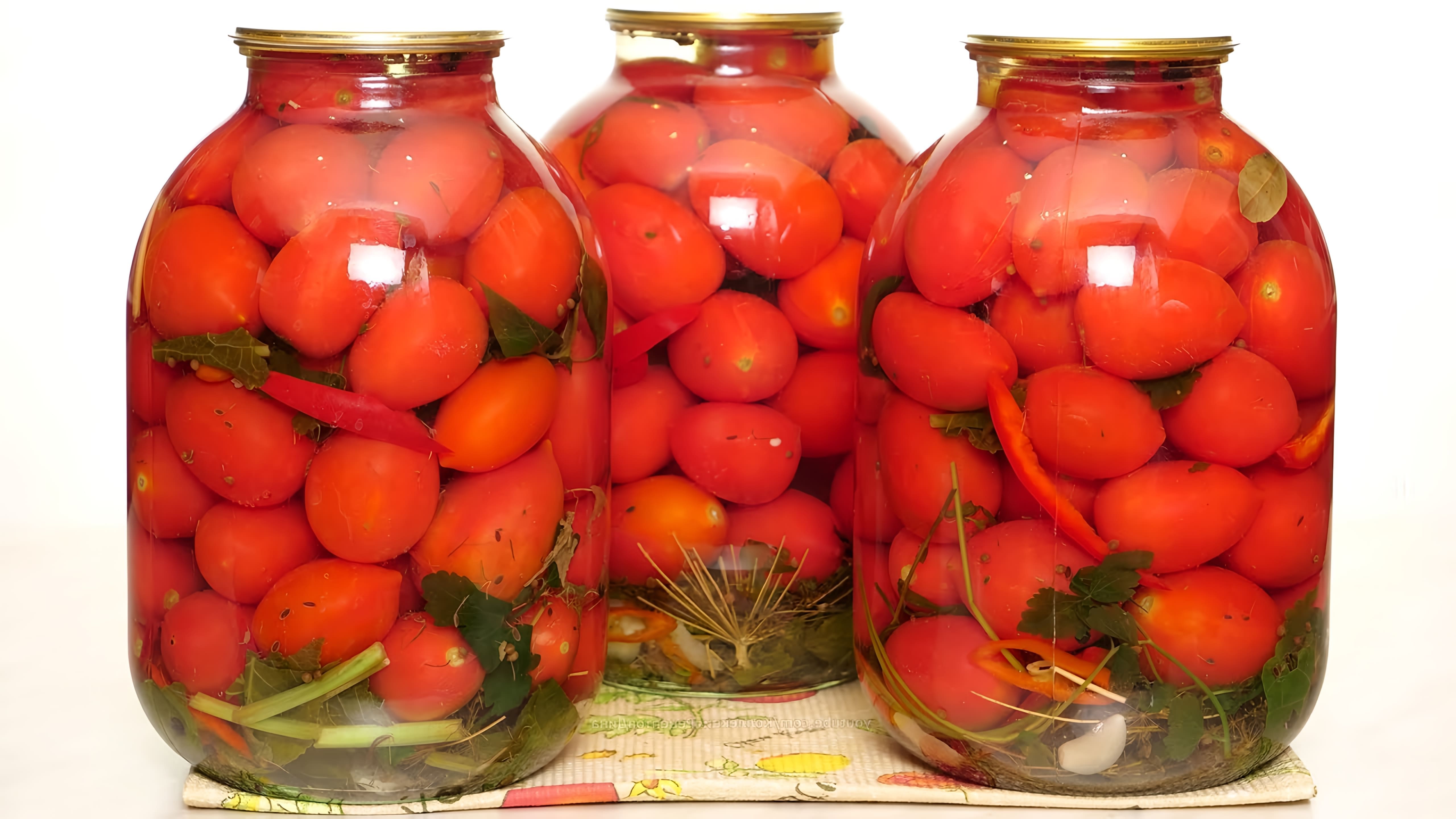 Видео семейный рецепт для маринования помидоров на зиму
