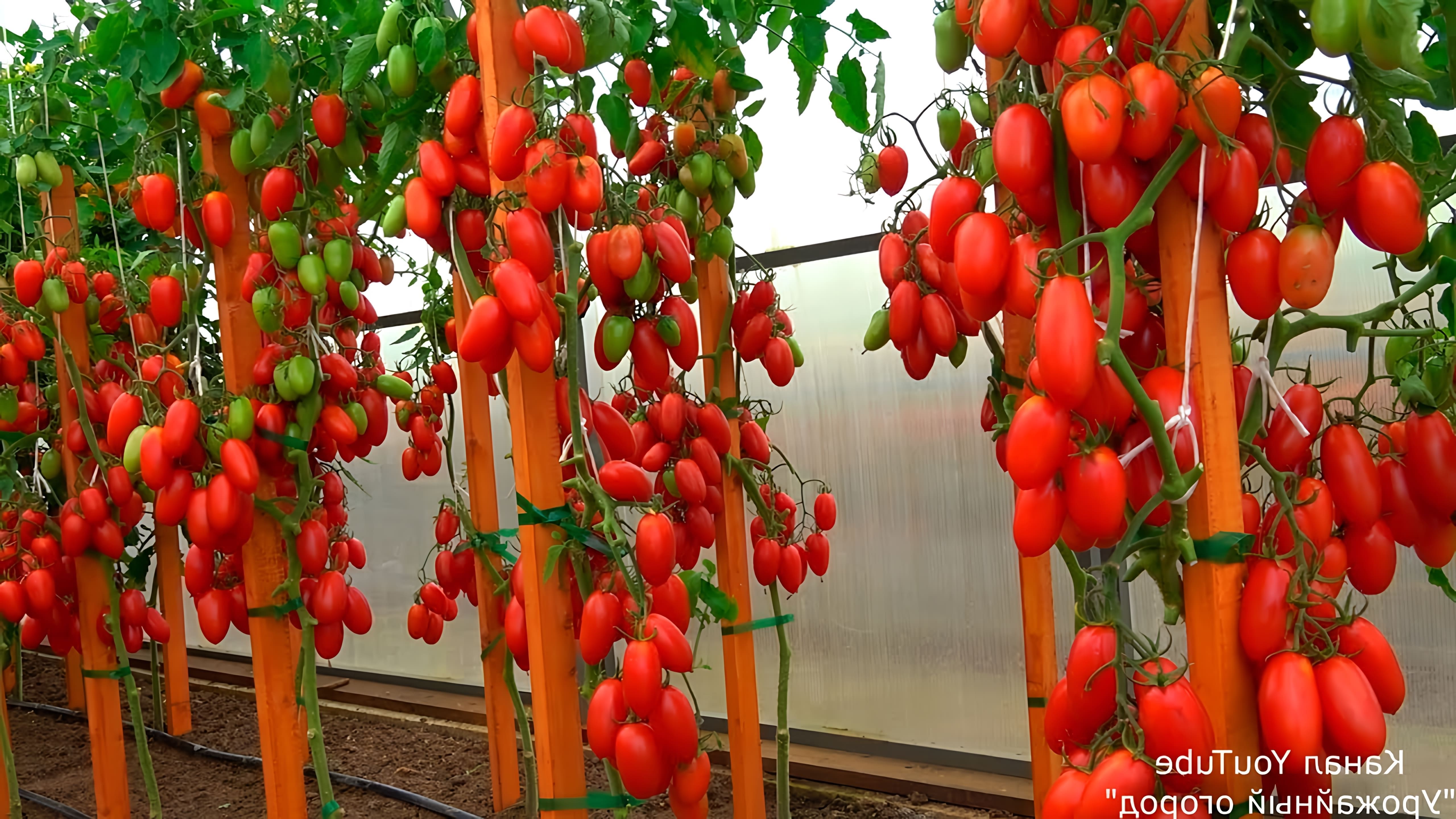 В этом видео Татьяна, ведущая канала "Урожай на огород", представляет новый томат под названием "Джек Пот"