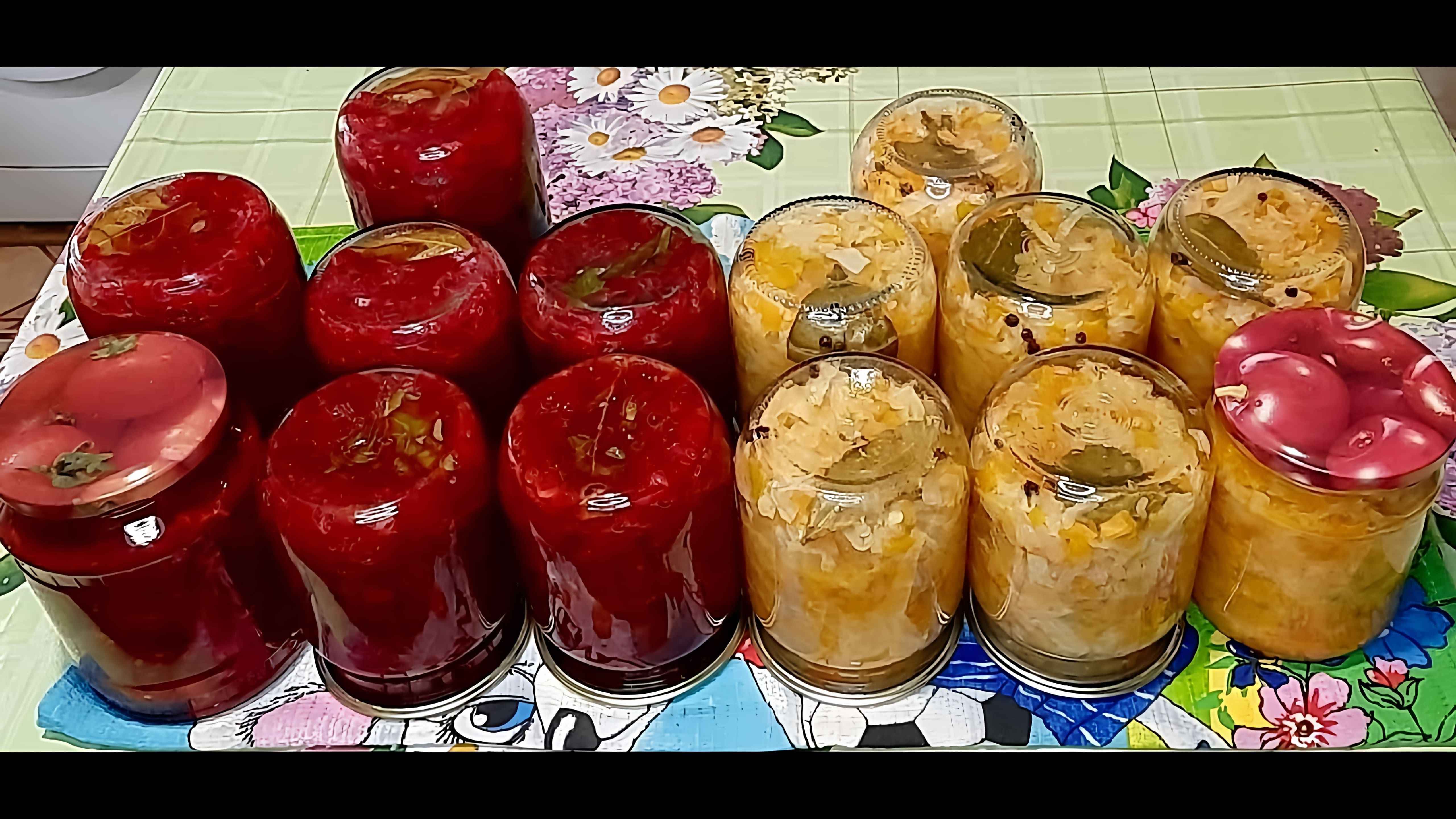 В данном видео Татьяна показывает, как приготовить две вкусные суповые заправки на зиму: щи и борщ