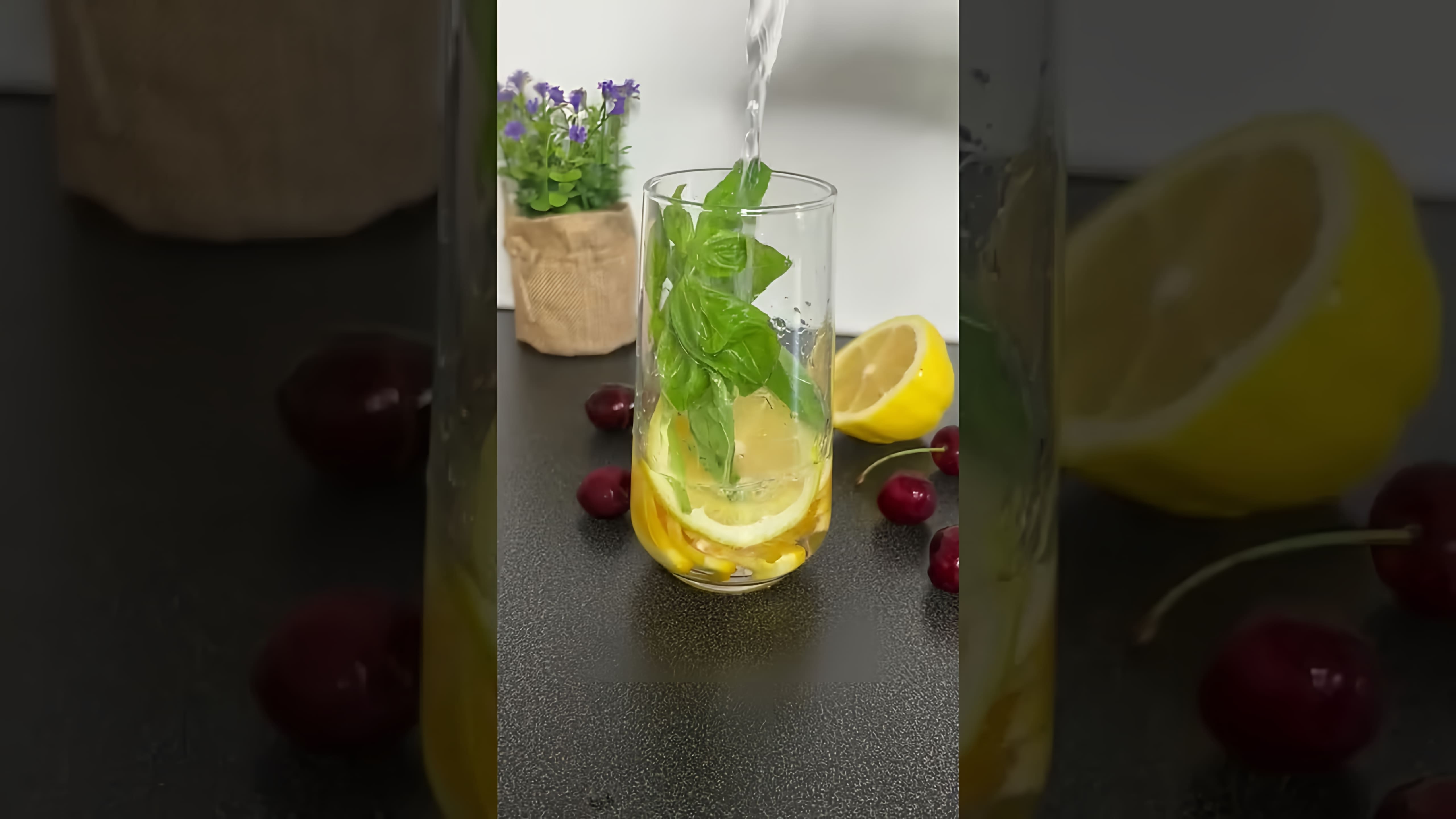 В этом видео-ролике рассказывается о новом цитрусовом напитке с базиликом