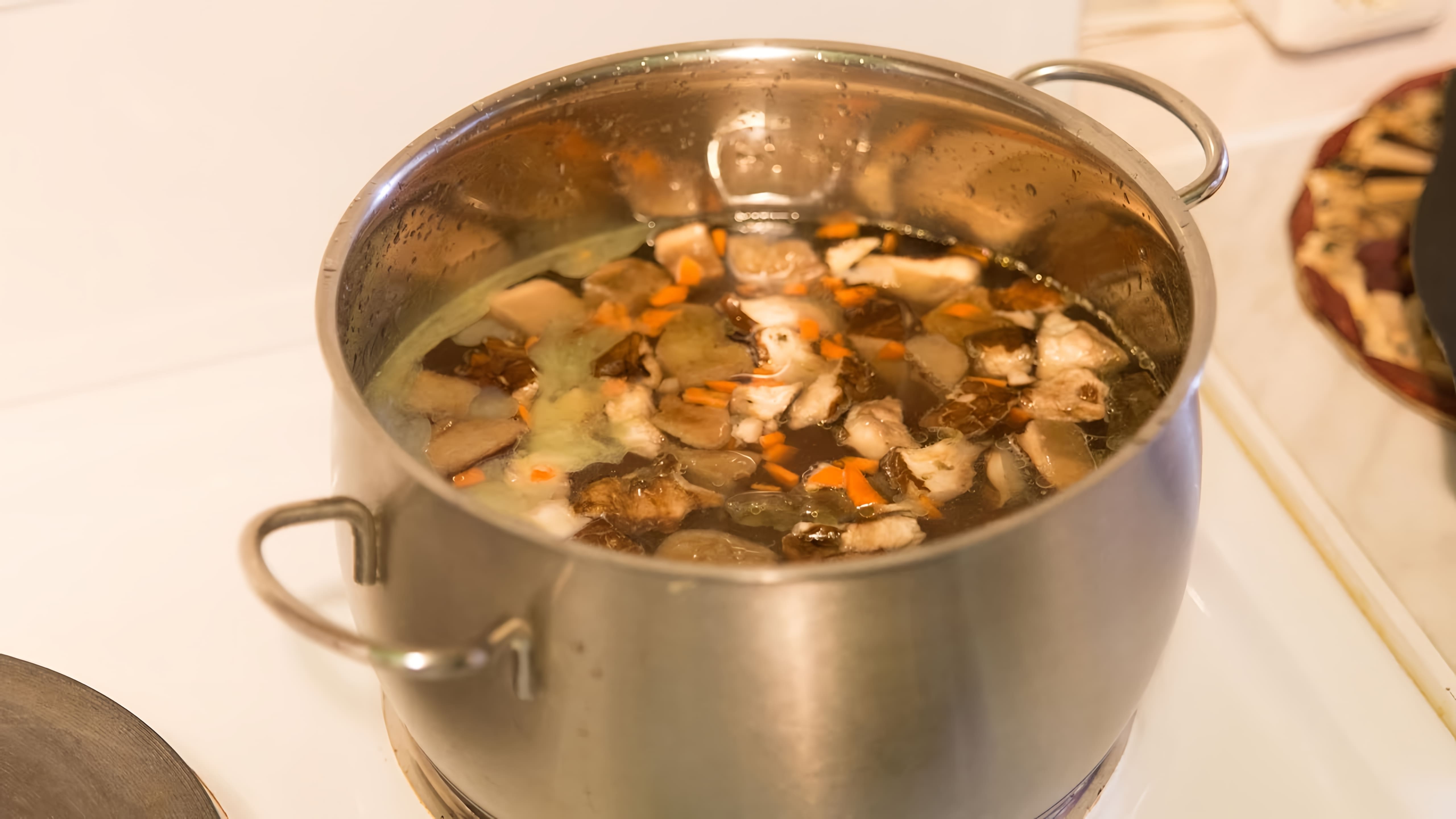 Грибной суп, как быстро и просто варить