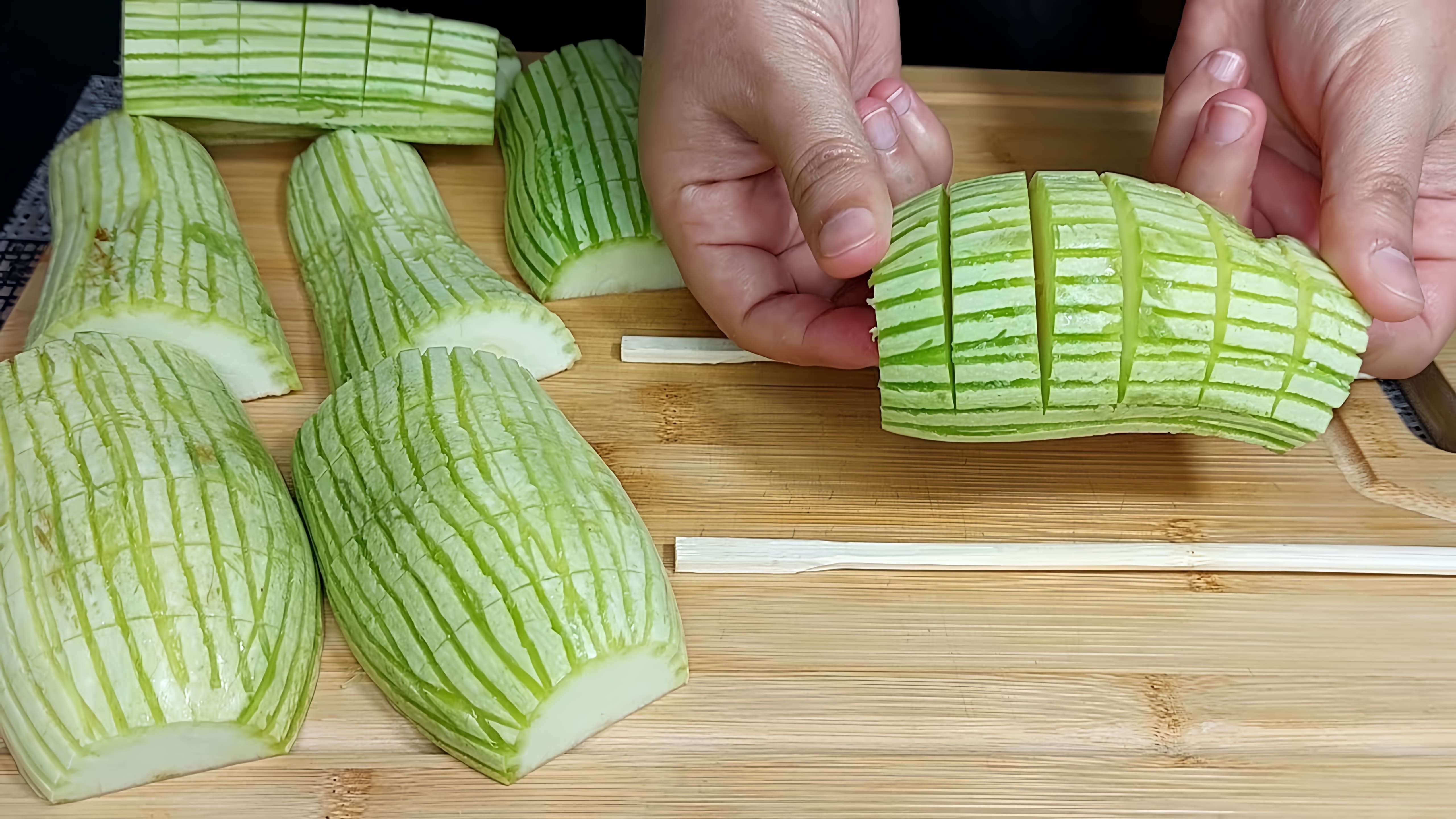 В этом видео-ролике я покажу, как приготовить кабачки так, что они будут вкуснее мяса