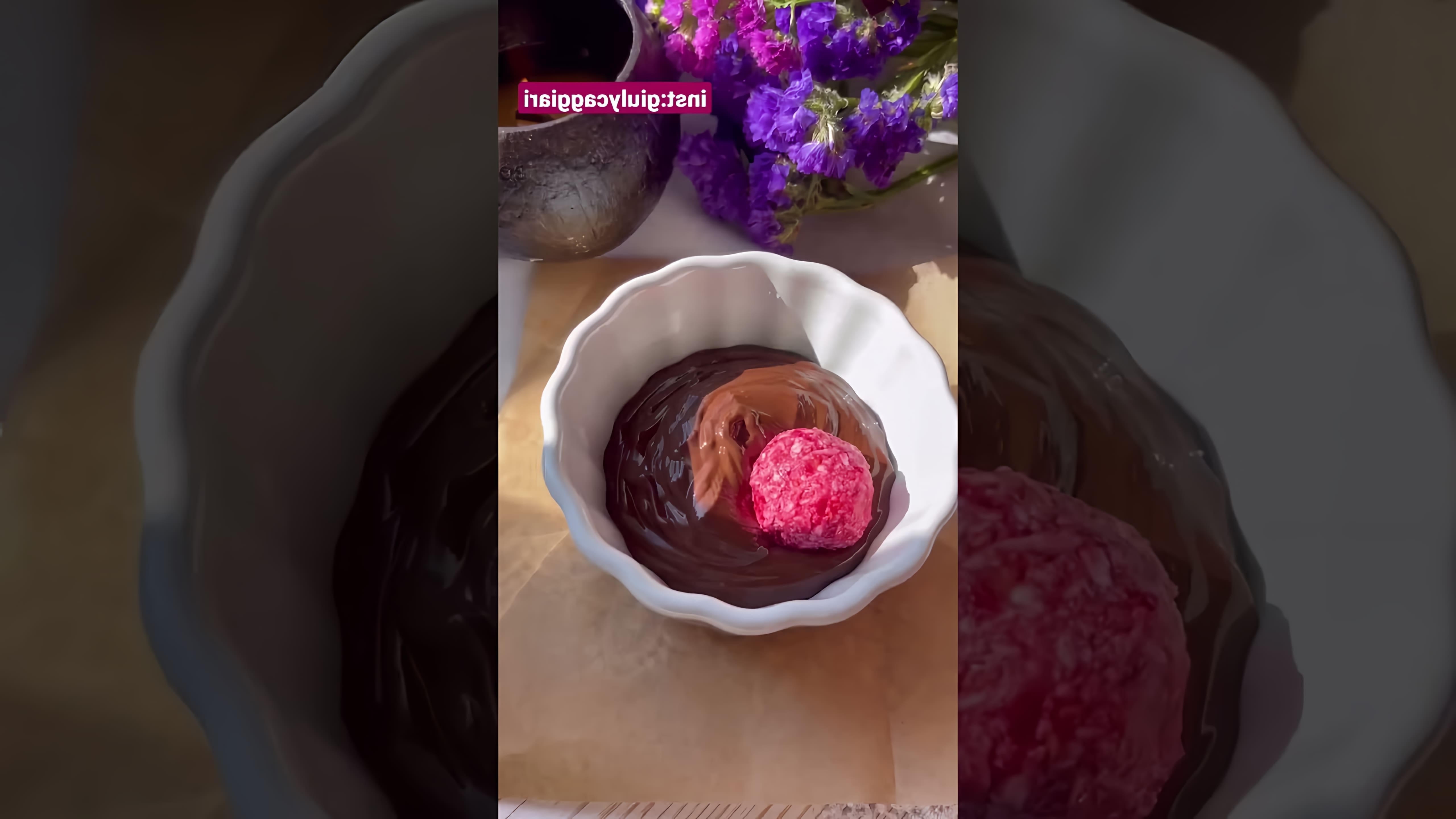 Видео: Малина в шоколаде 🧁