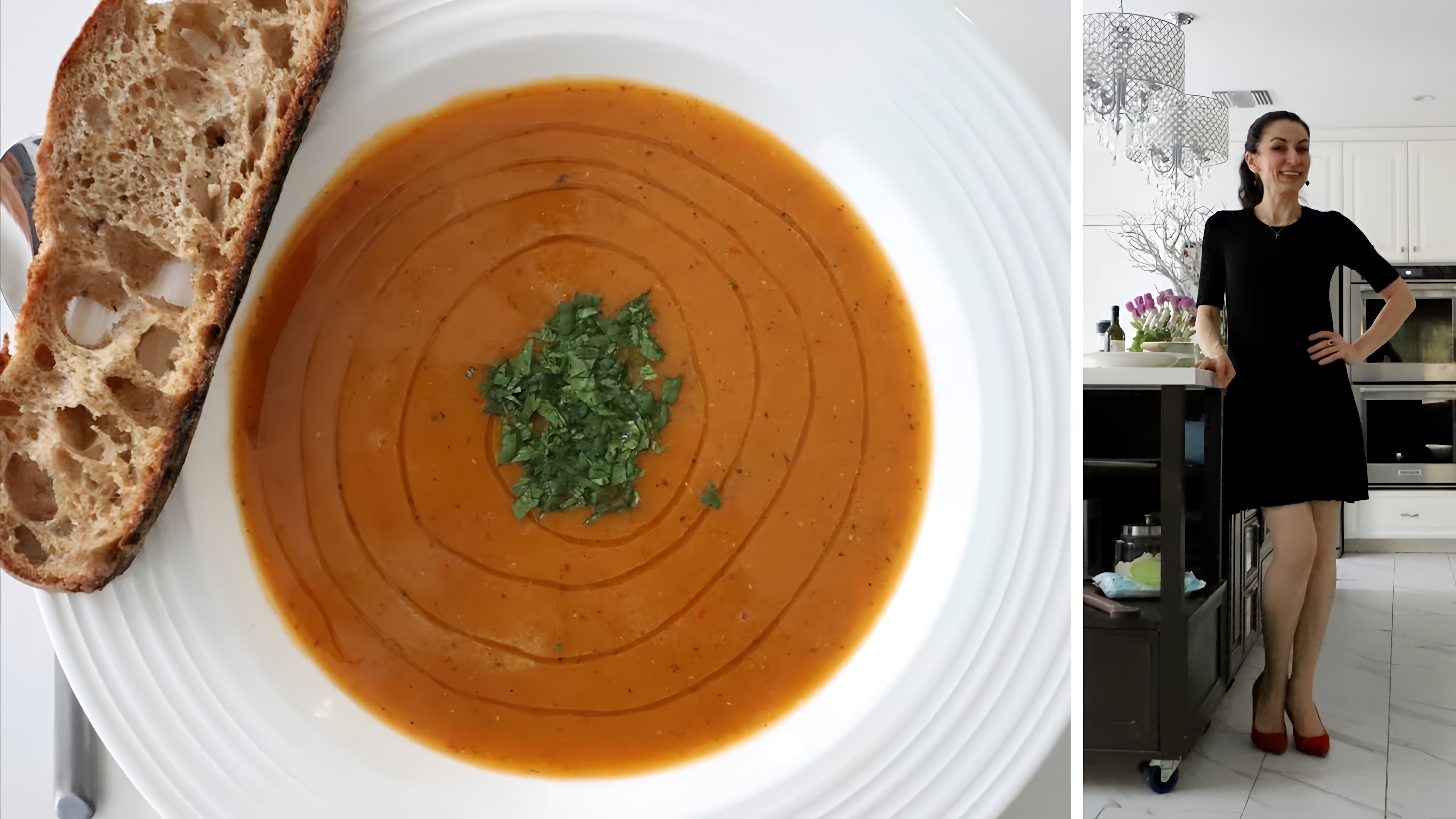 В этом видео Эгине показывает, как приготовить постный суп из гороха и чечевицы