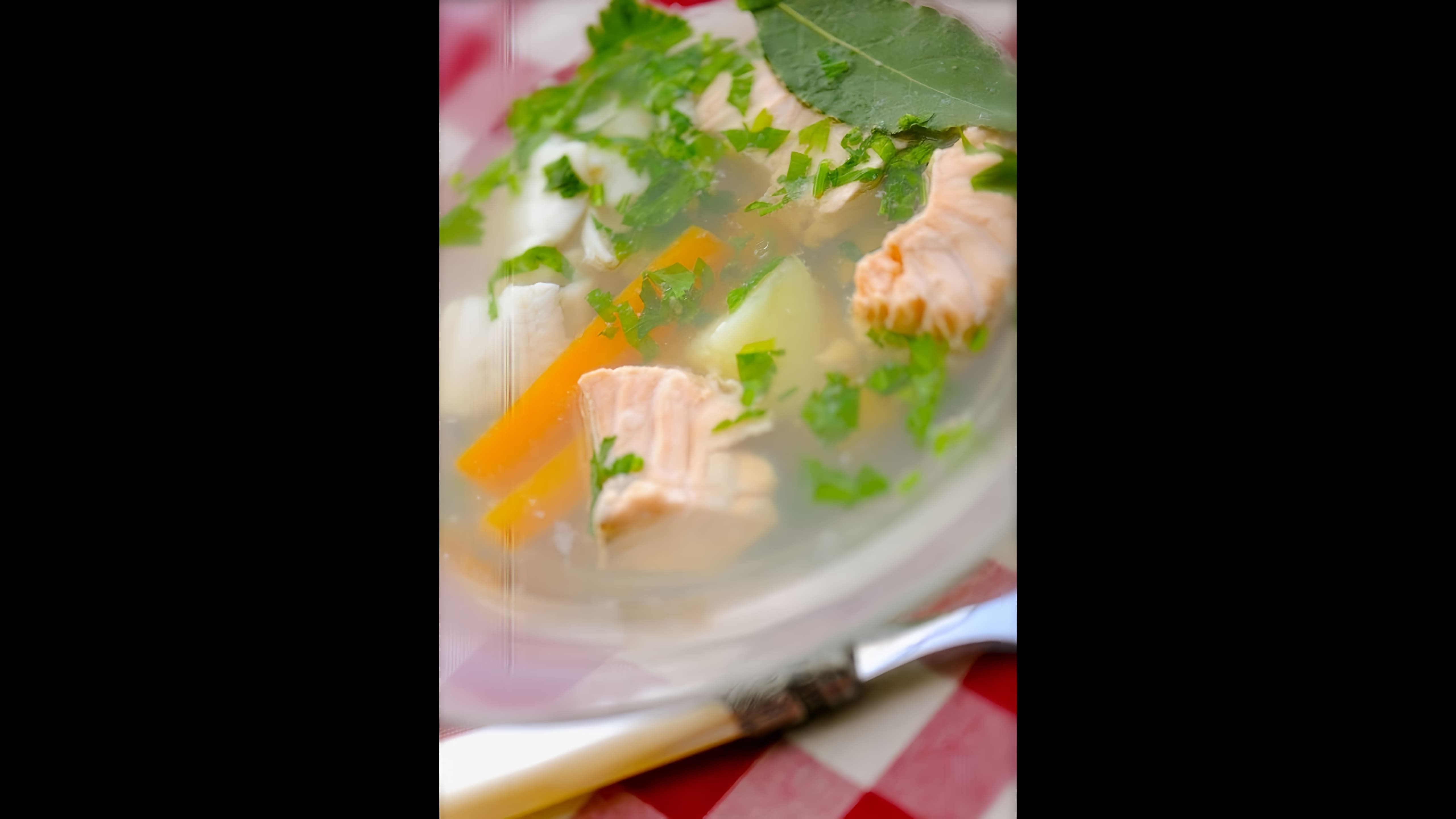 В этом видео-ролике будет представлен рецепт диетического рыбного супа