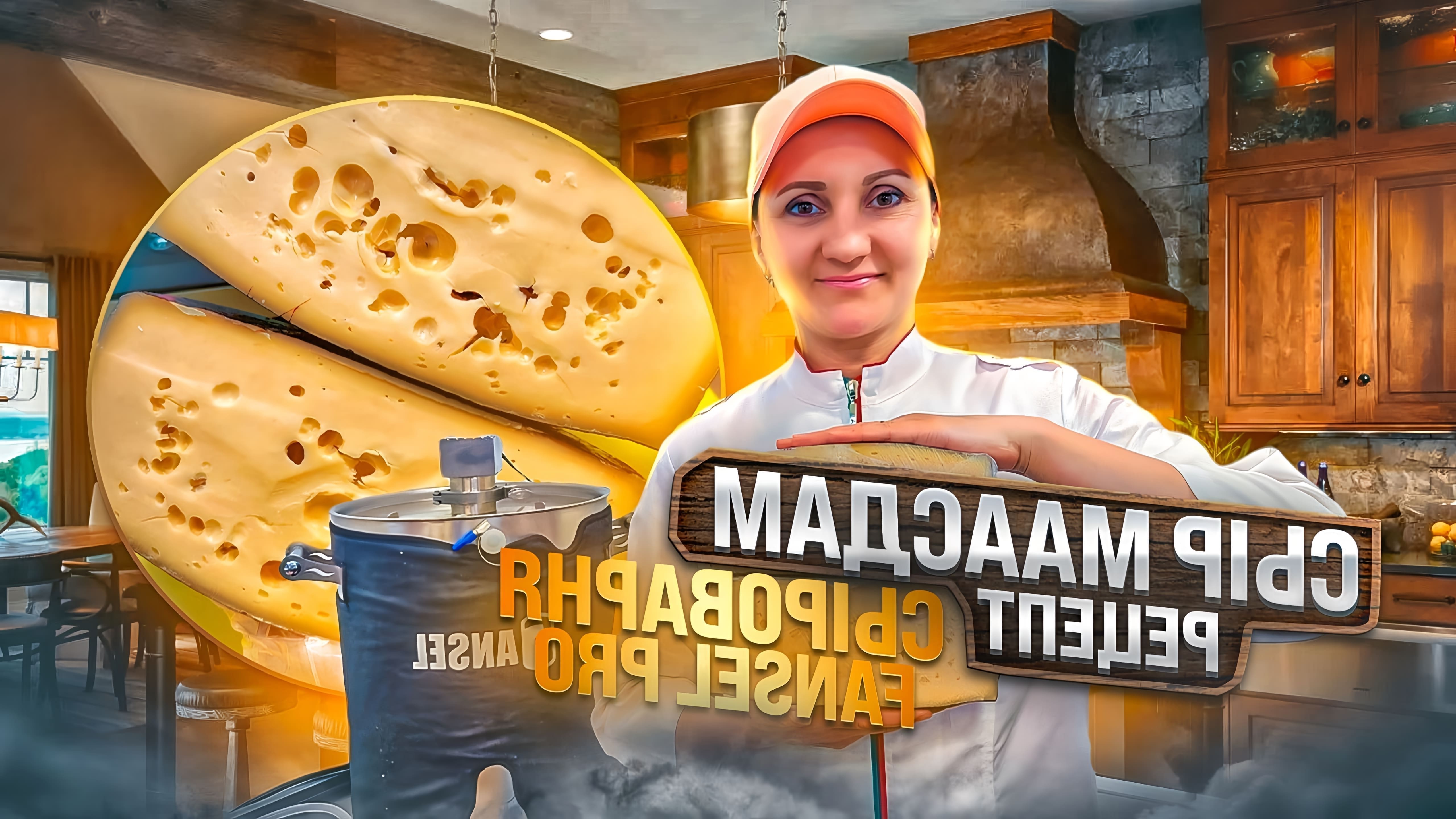 В данном видео Ольга Елисеева показывает процесс приготовления полутвердого сыра типа Маасдам из пастеризованного коровьего молока в сыроварне Fansel Pro