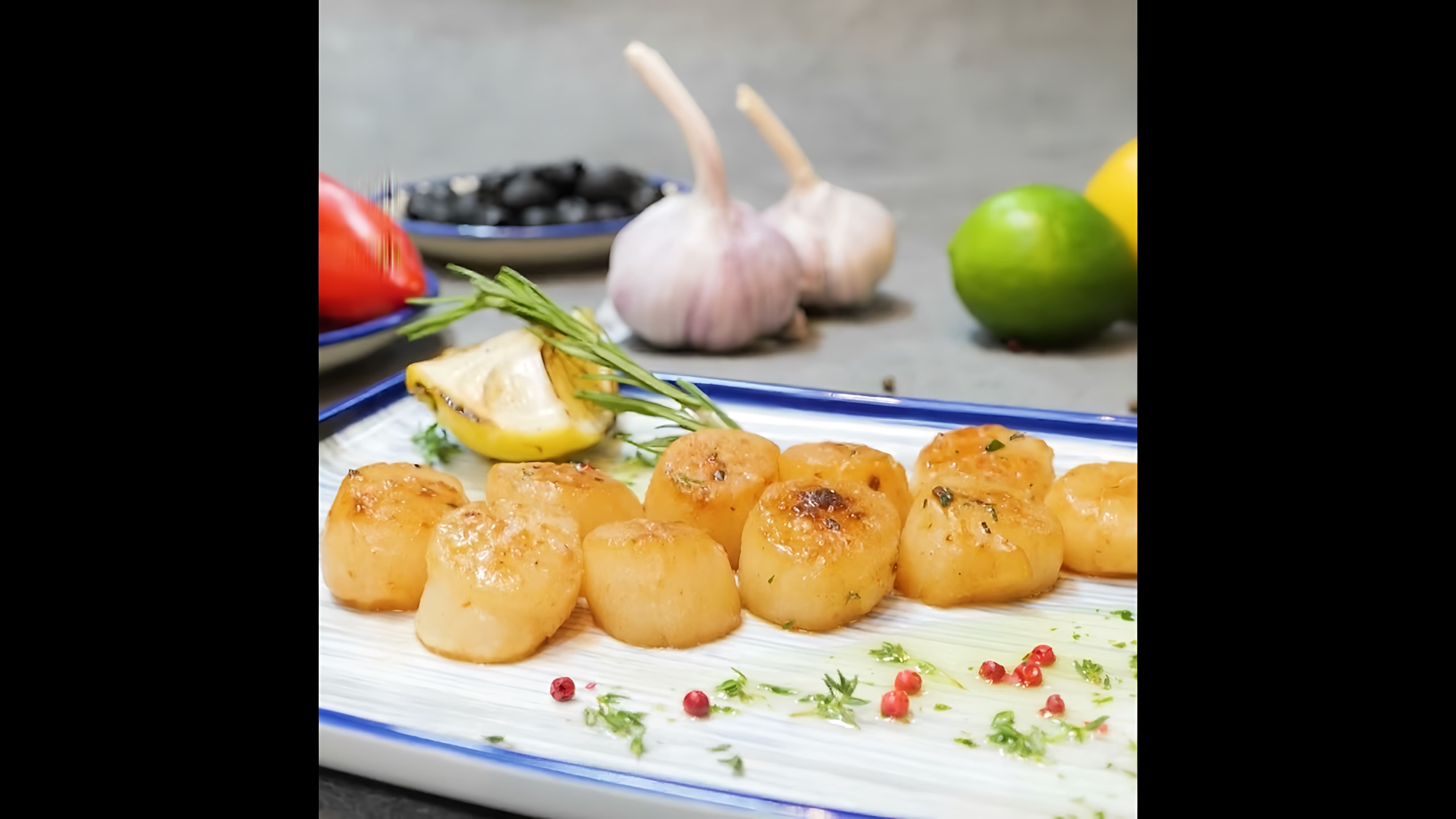 Морской гребешок на гриле - это вкусное и полезное блюдо, которое можно приготовить в домашних условиях