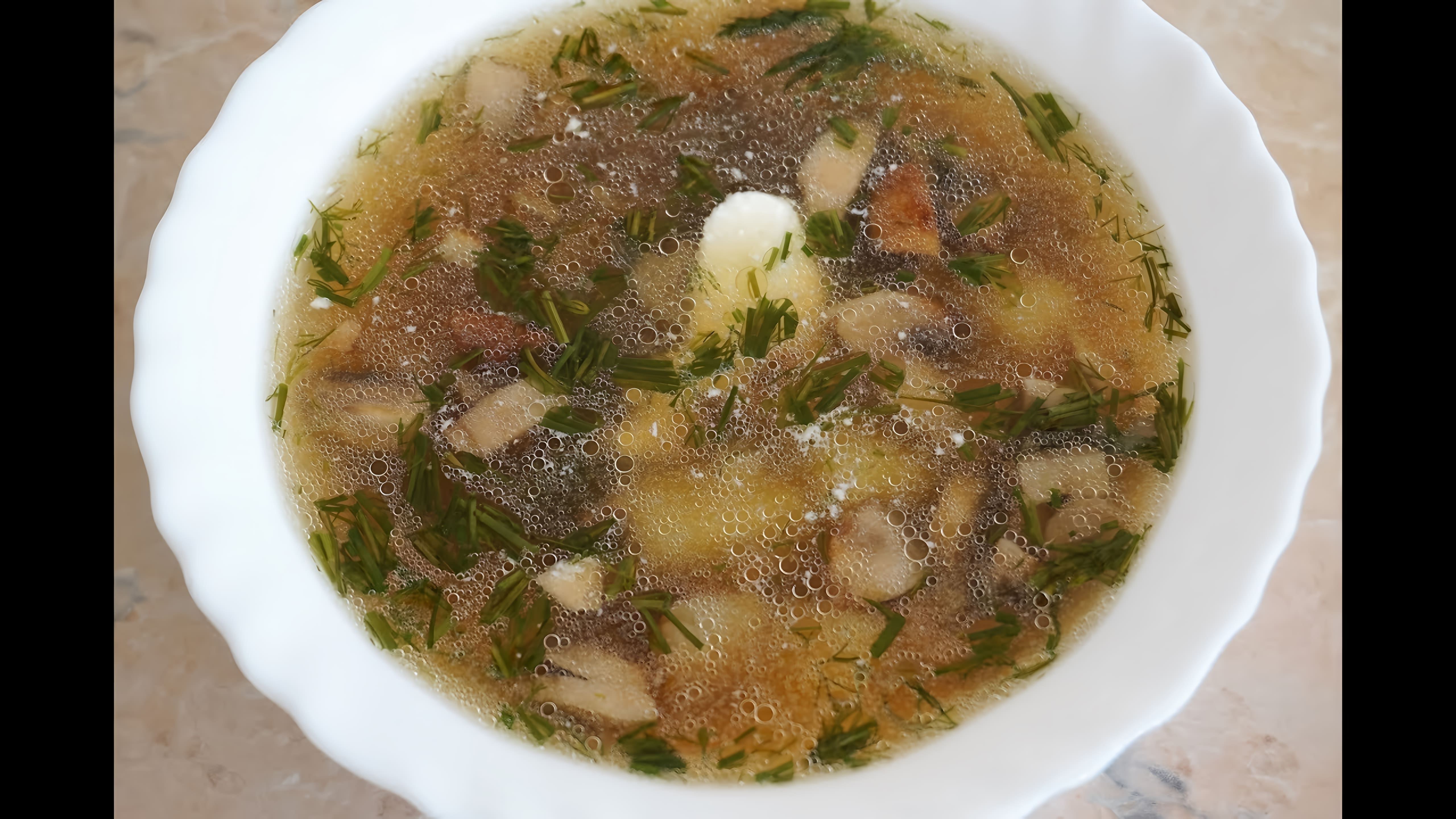 В этом видео-ролике будет показан процесс приготовления вкусного и полезного грибного супа