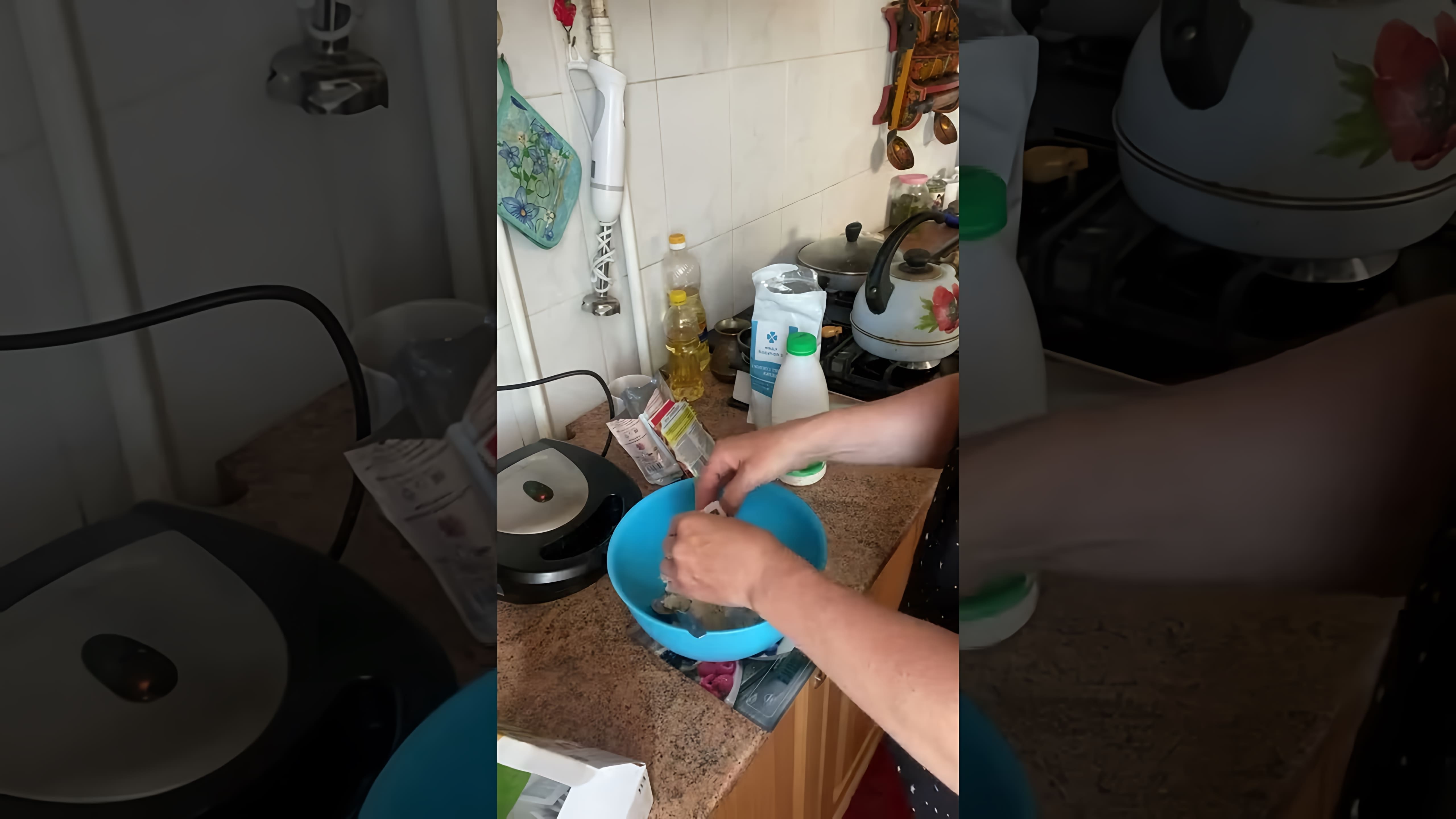В этом видео демонстрируется рецепт приготовления венских вафель с использованием ПП-ингредиентов