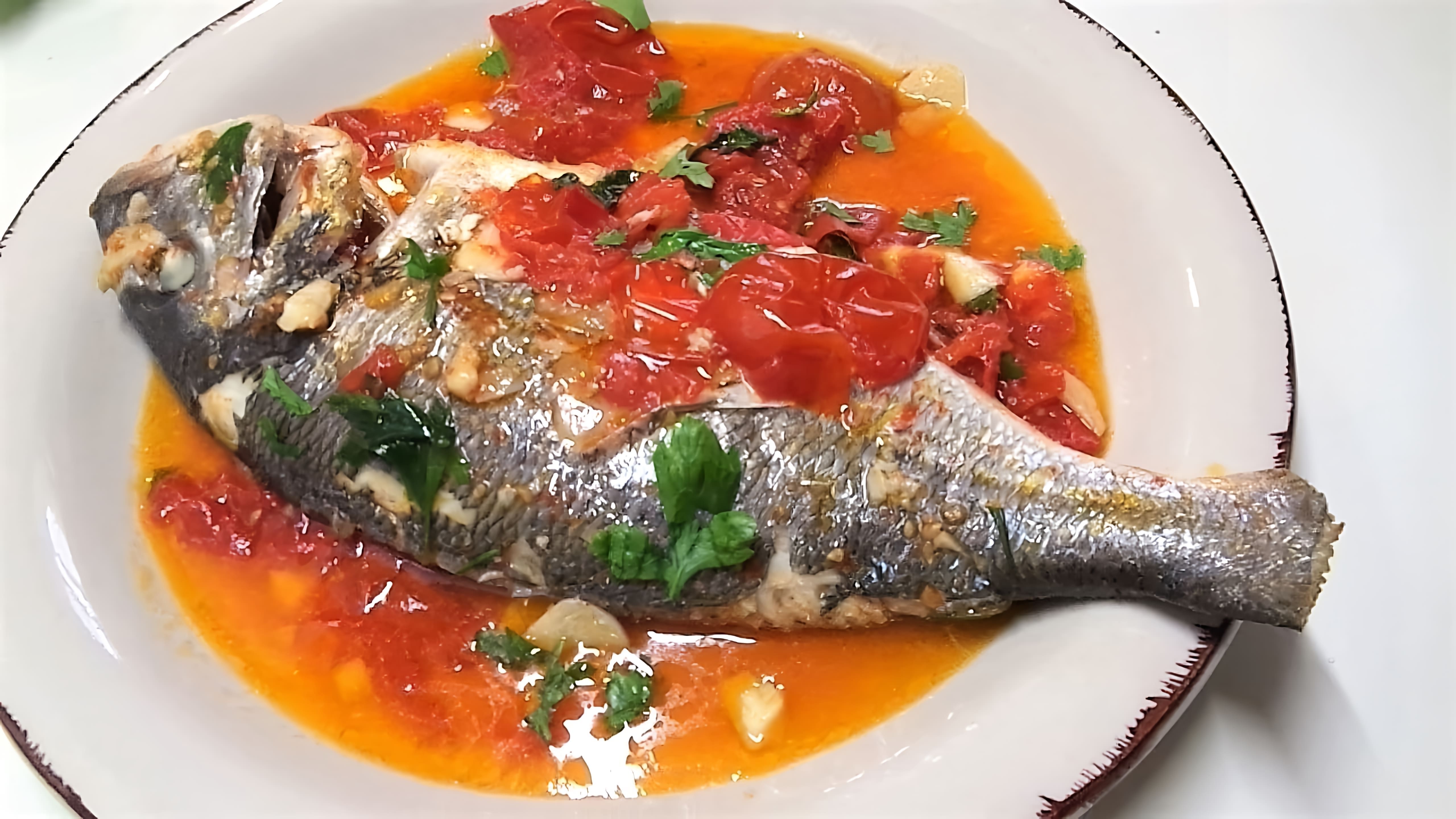 Рецепт по-шагово с рыбой Дорадо. _k7kWlqkoTo Как приготовить итальянское блюдо с рыбой - Дорадо аква... 