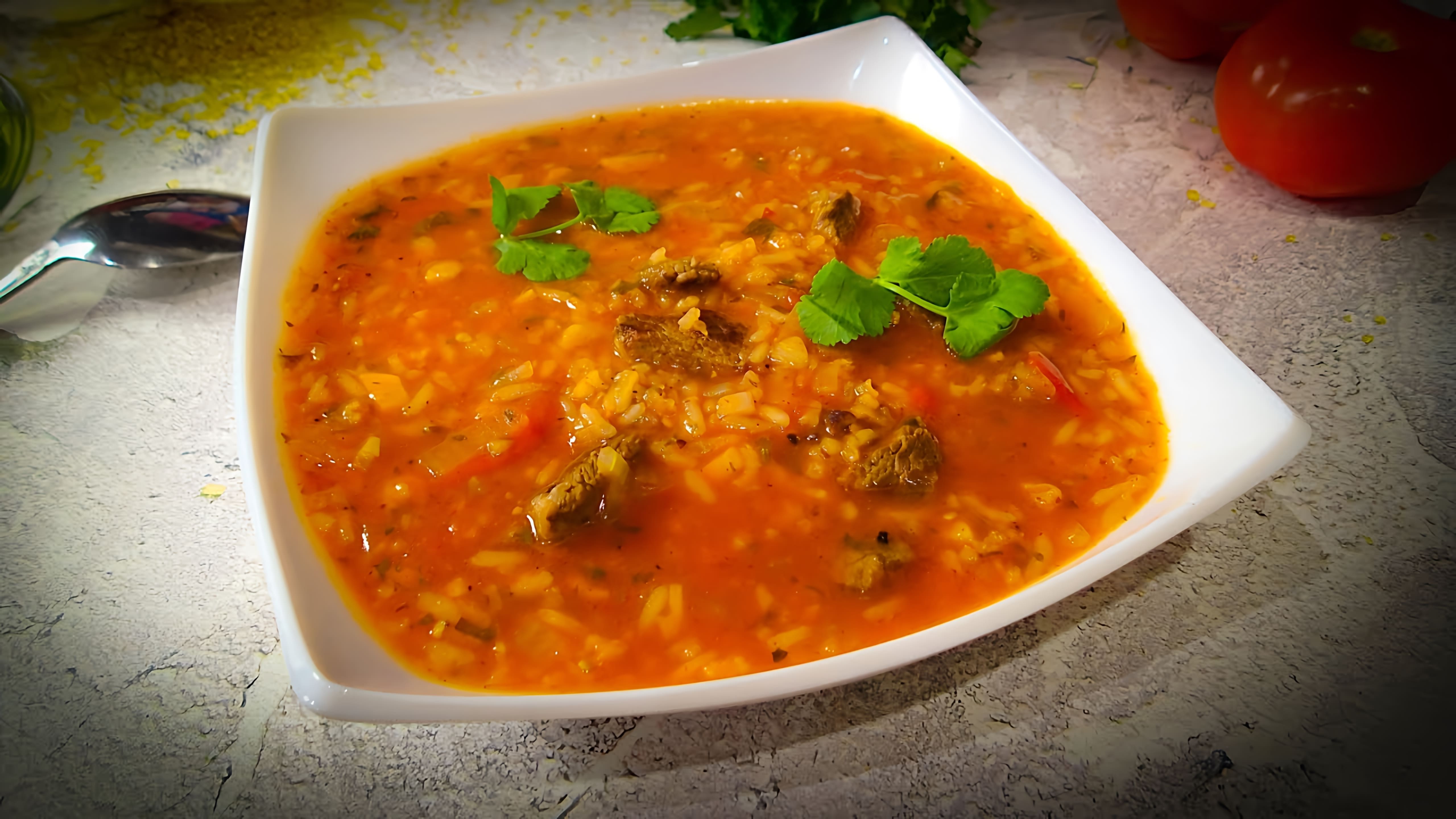 В этом видео-ролике будет показан процесс приготовления грузинского супа харчо с говядиной и соусом ткемали