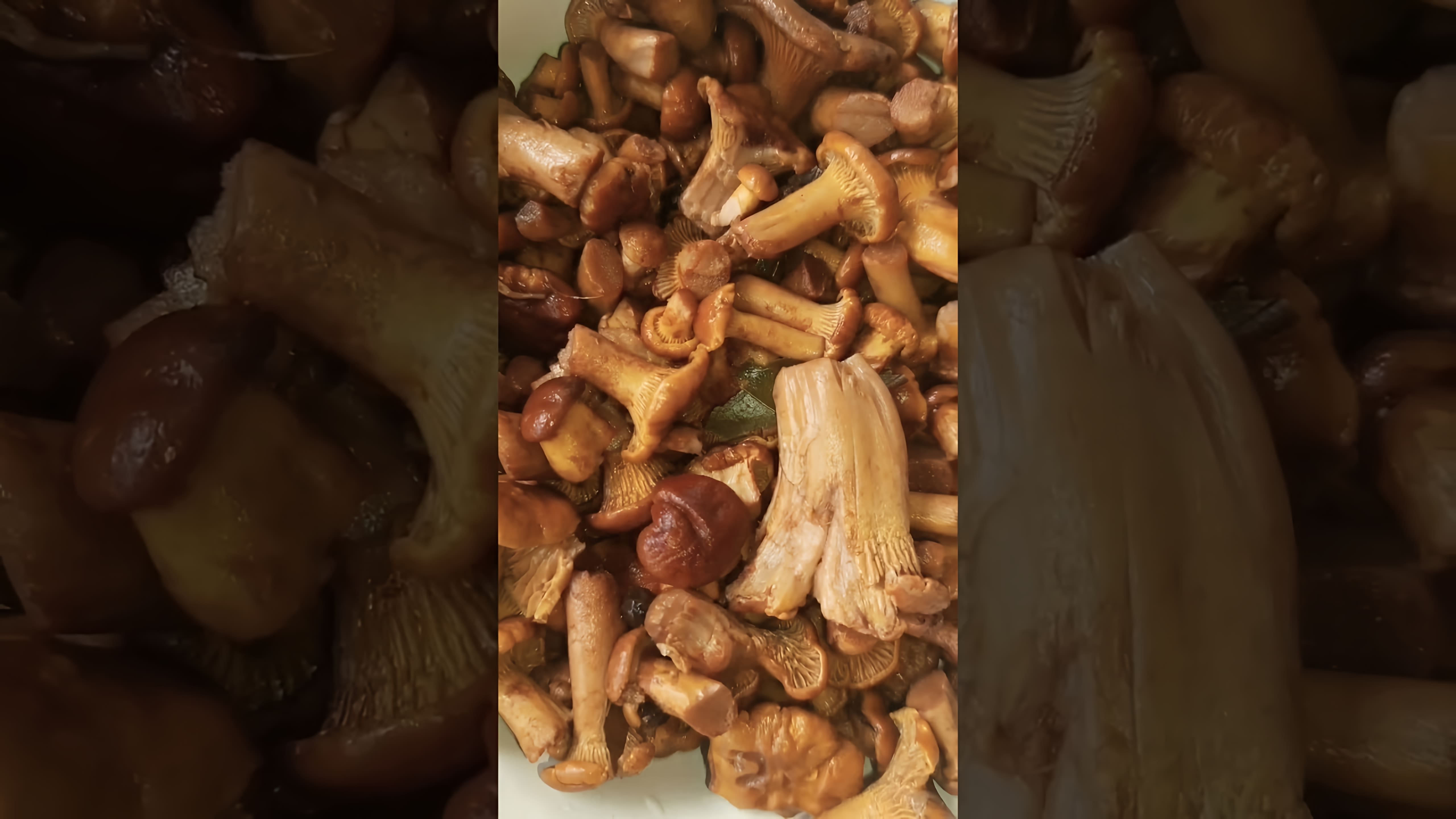 В этом видео-ролике рассказывается о том, как приготовить вкусную закуску - соленые лисички