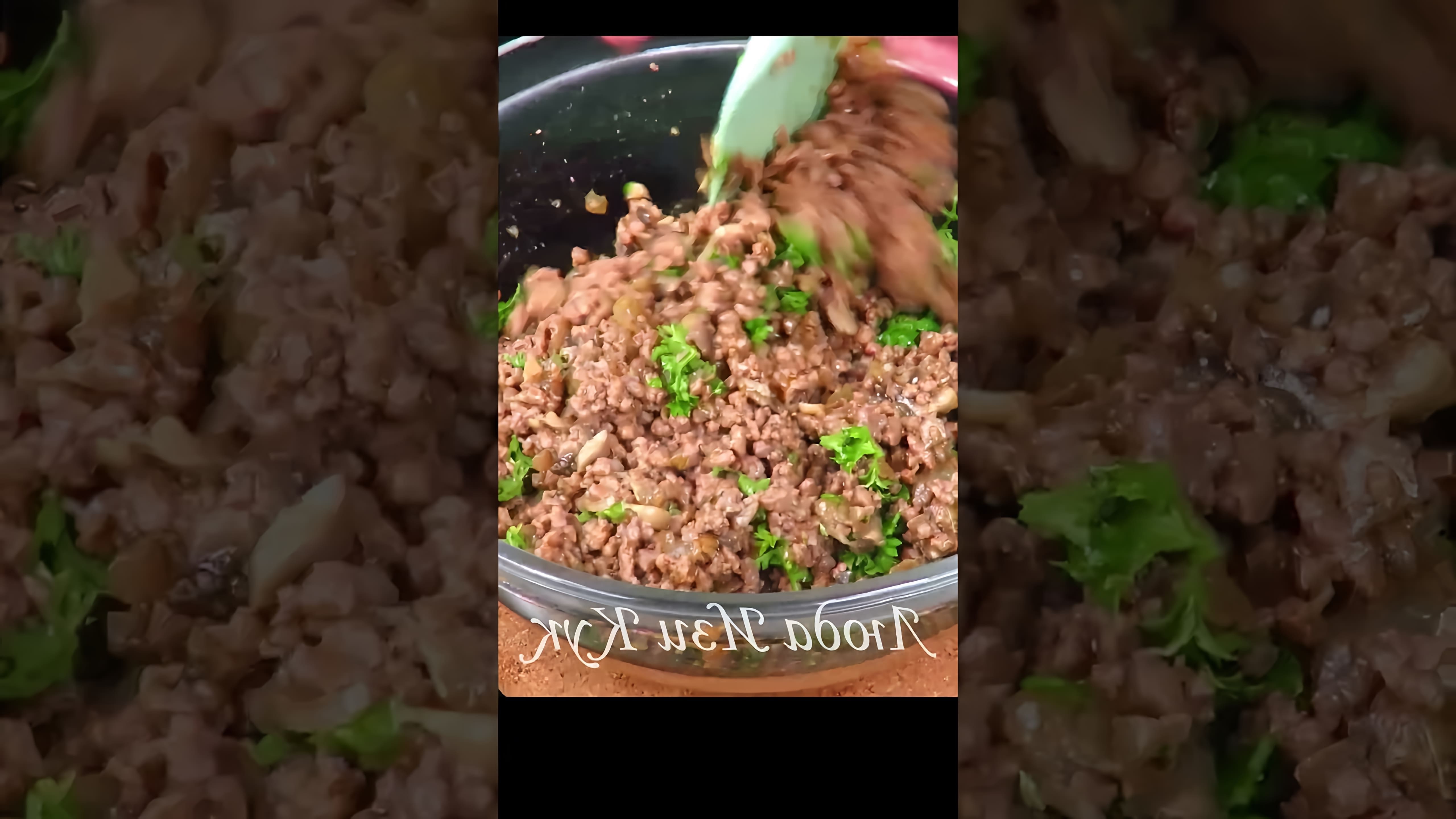 В этом видео Люда Изи Кук готовит заливной пирог с мясной начинкой на скорую руку